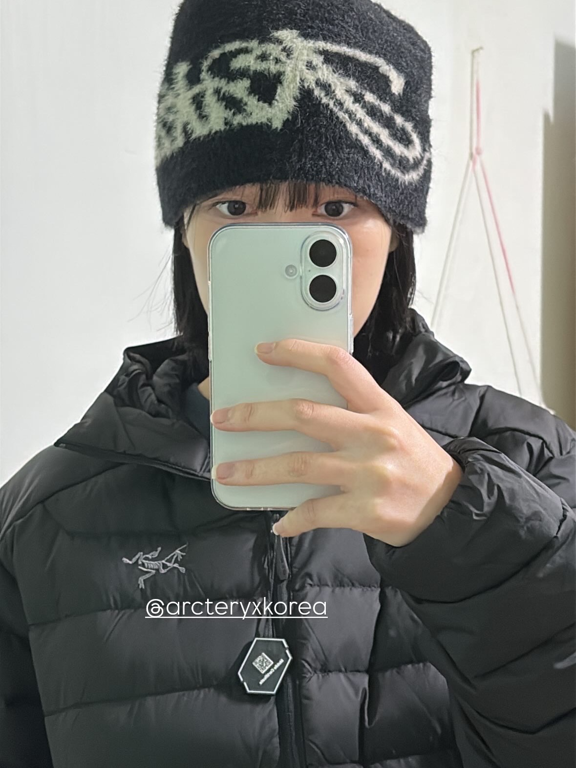 Arc'teryx Cerium Hoody Black 착용 스타일 - 5