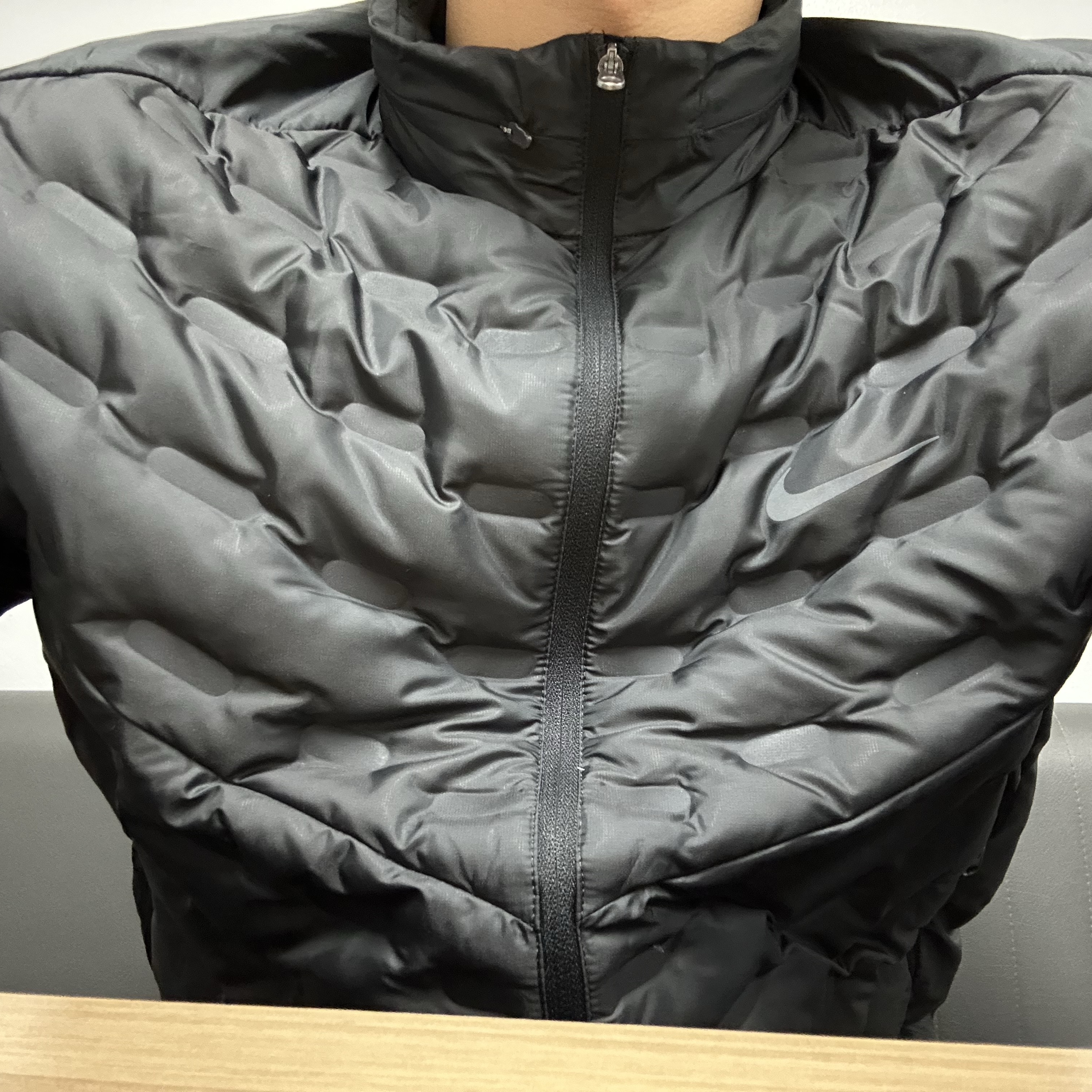 Nike Therma-Fit ADV Aeroloft Repel Down Running Jacket Black - Asia 착용 스타일 - 3