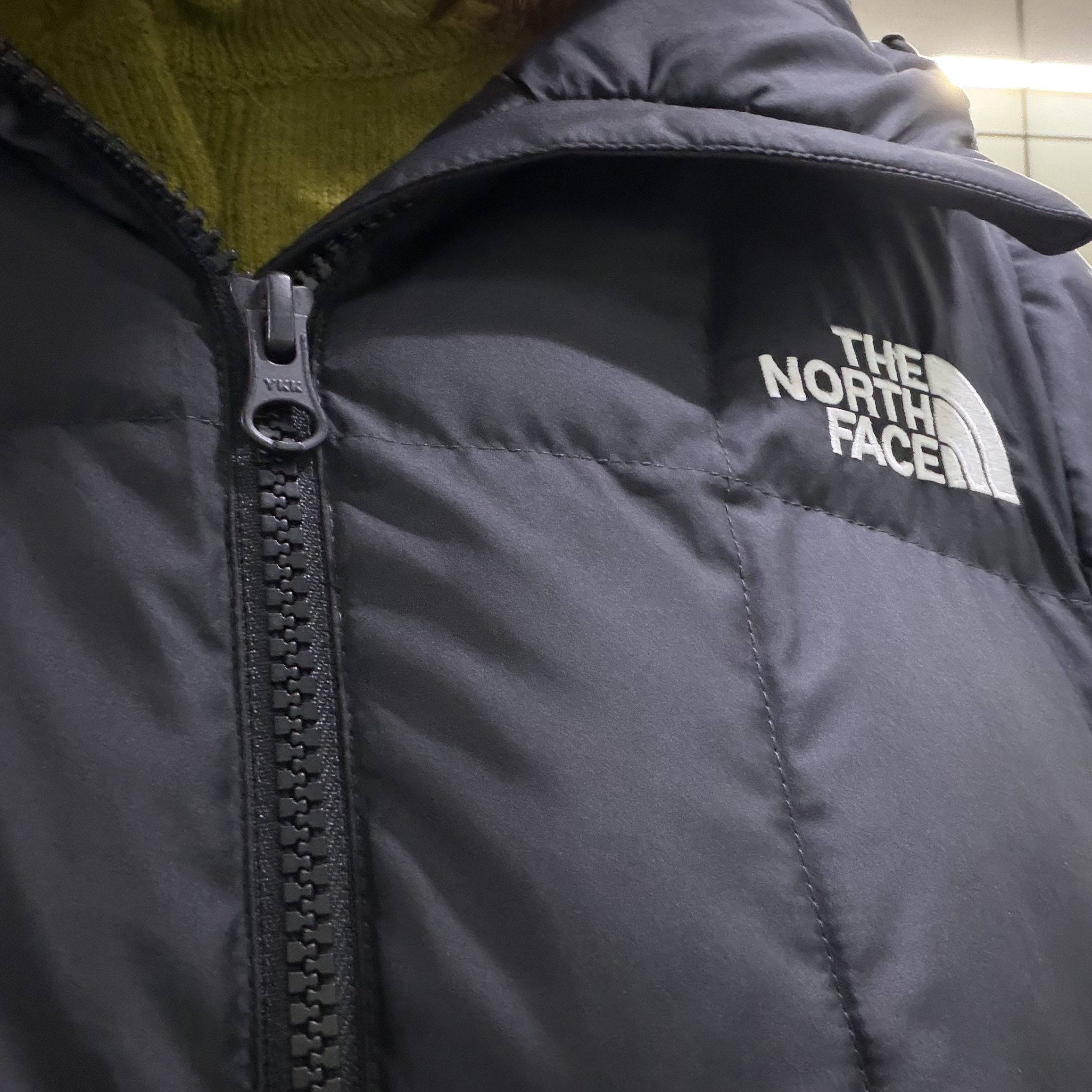 The North Face White Label Wave LT On Ball Jacket Black 착용 스타일