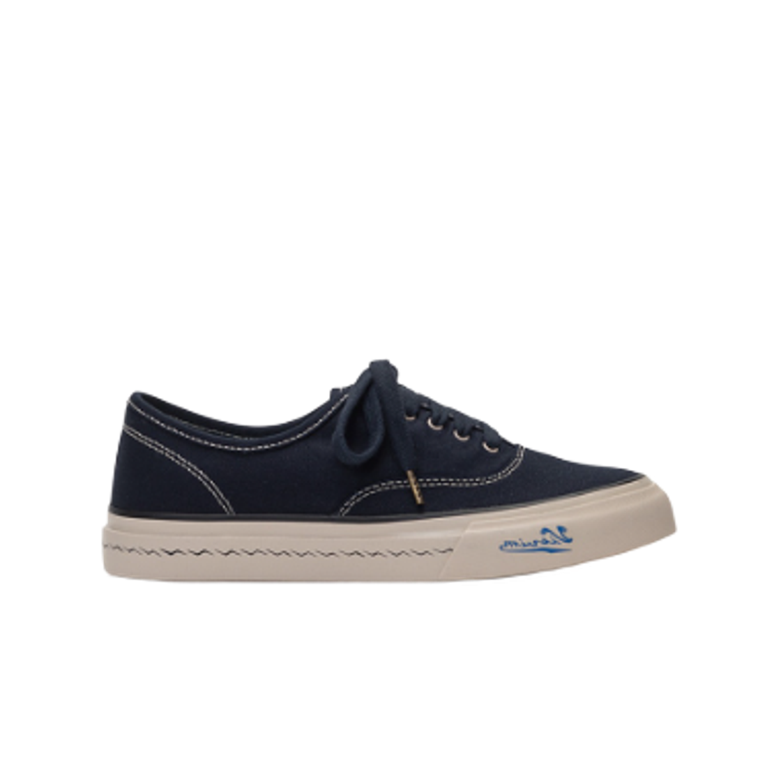 (W) 비즈빔 로건 덱 LO 사이프 네이비 - 24SS((W) Visvim Logan Deck LO Sipe Navy - 24SS)