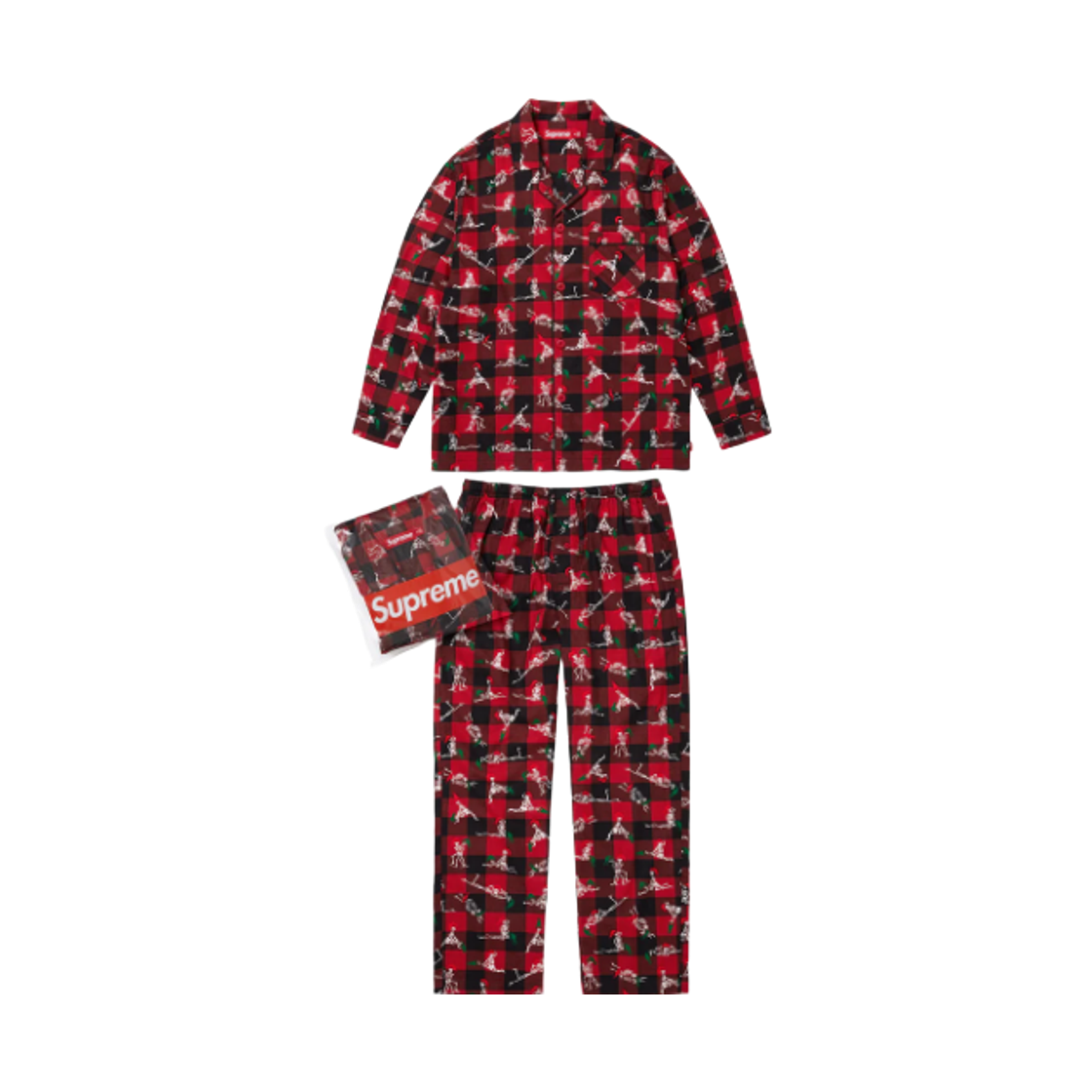 슈프림 홀리데이 파자마 세트 플레이드 - 25FW(Supreme Holiday Pajama Set Plaid - 25FW) - 3