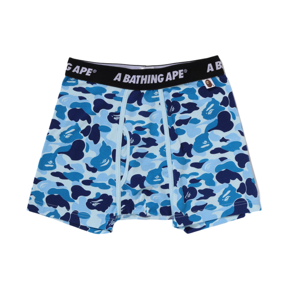 - BAPE ABC Camo Trunks Underwear Blue