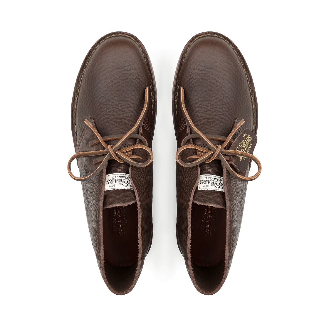 클락스 남성 데저트 부츠 EVO 캐주얼화 브라운(Clarks Men’s Desert Boot EVO Casual Boots Brown) - 4