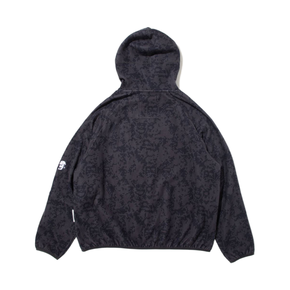 베이프 x 카즈키 쿠라이시 디지털 카모 모드 샤크 후드 차콜(BAPE x Kazuki Kuraishi Digital Camo Mod Shark Hoodie Charcoal) - 3