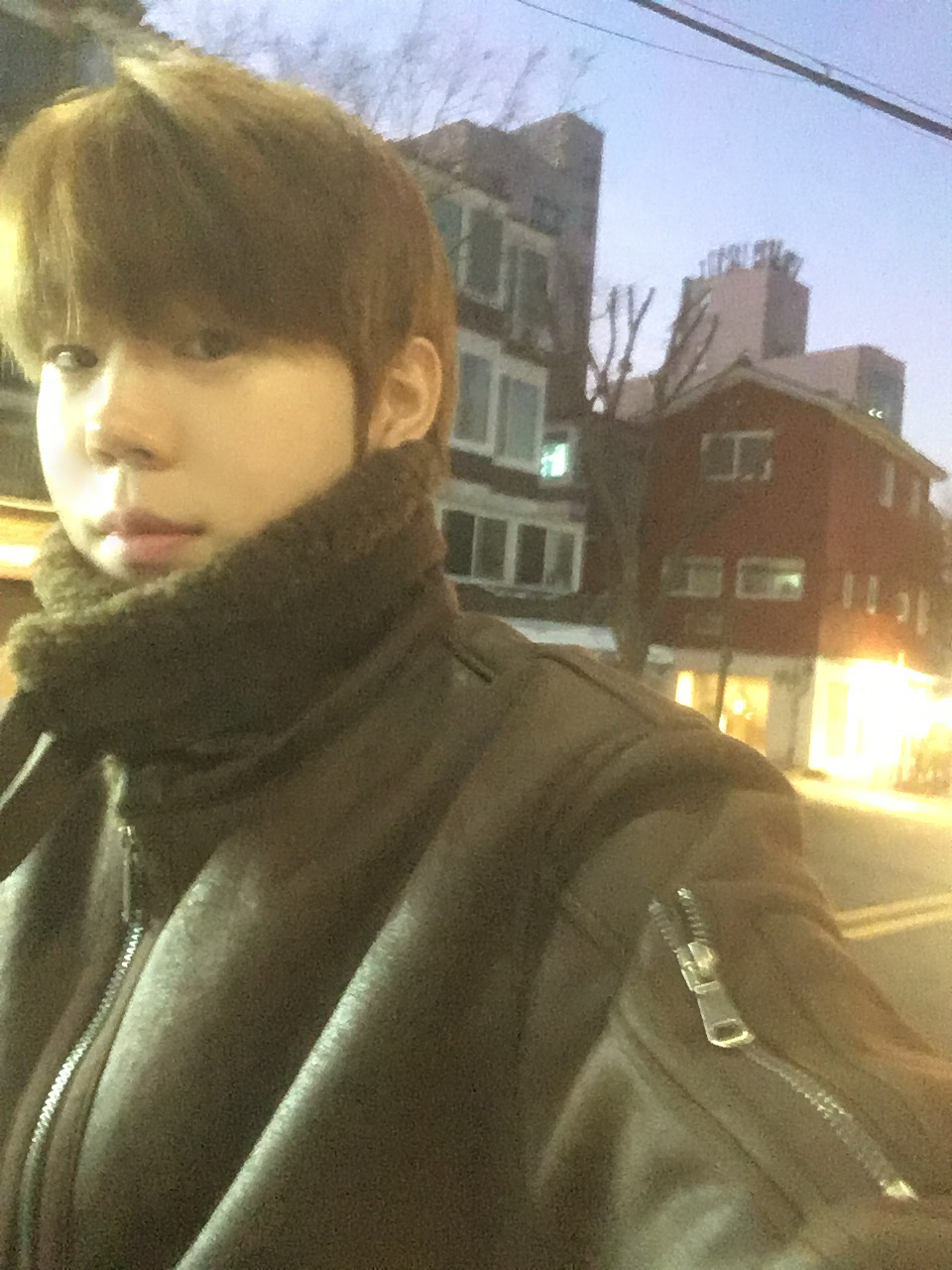 Dr. Martens 1461 Crazy Horse Dark Brown 착용 스타일 - 3