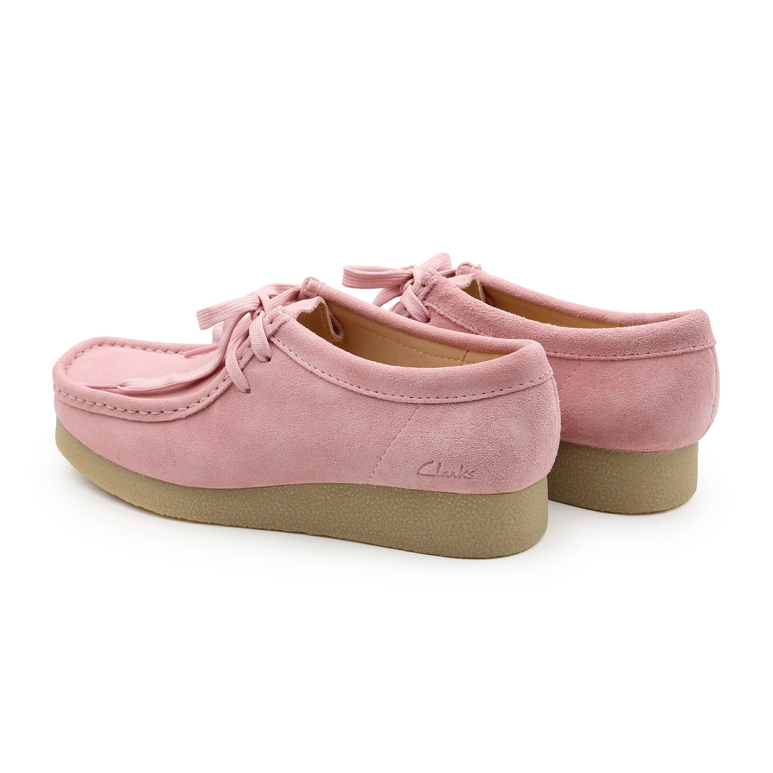 클락스 여성 왈라비 EVO 캐주얼화 핑크(Clarks Women’s Wallabee EVO Casual Shoes Pink) - 5