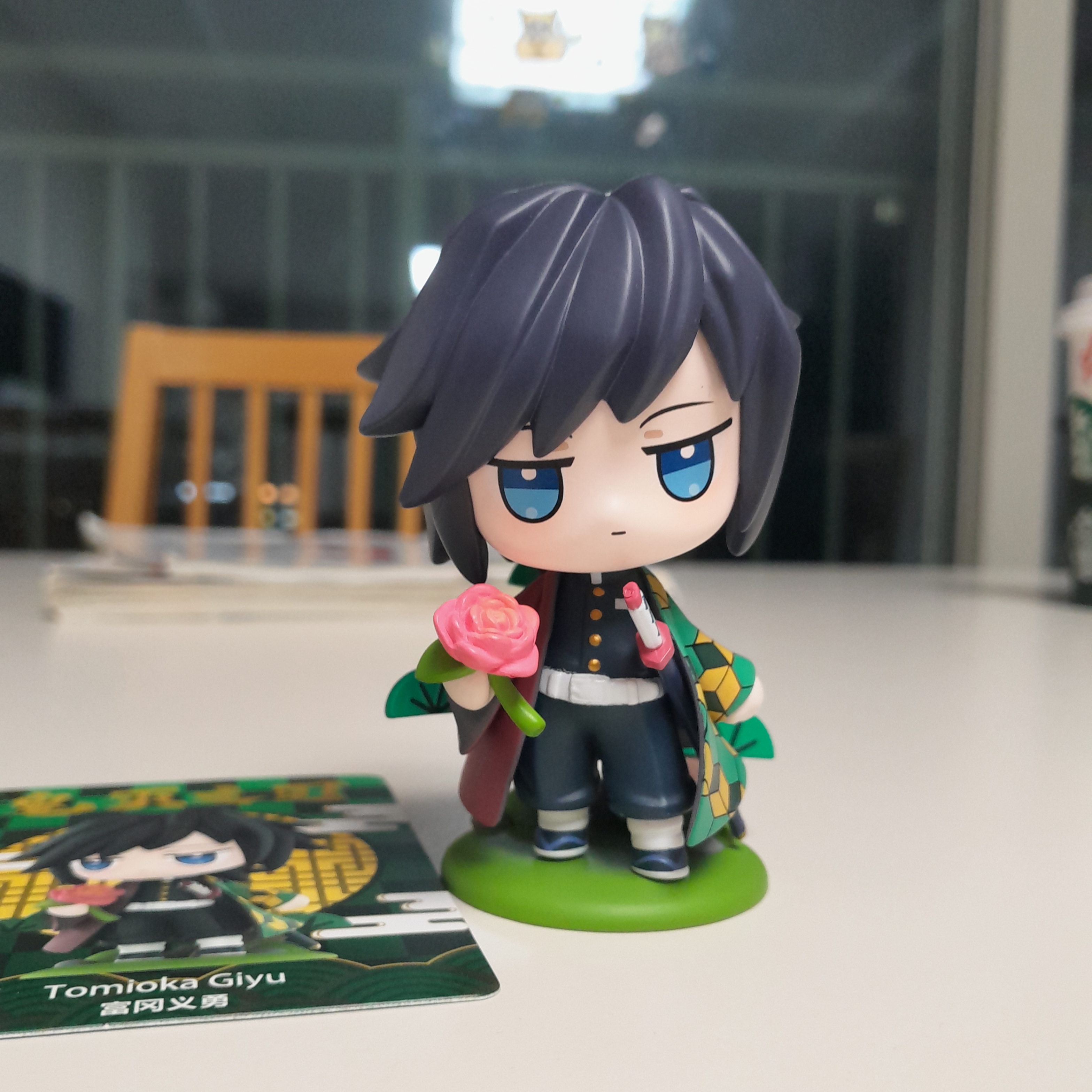 Pop Mart Demon Slayer Kimetsu no Yaiba Birth Flower Series Sealed Case (1 Blind Box) 착용 스타일