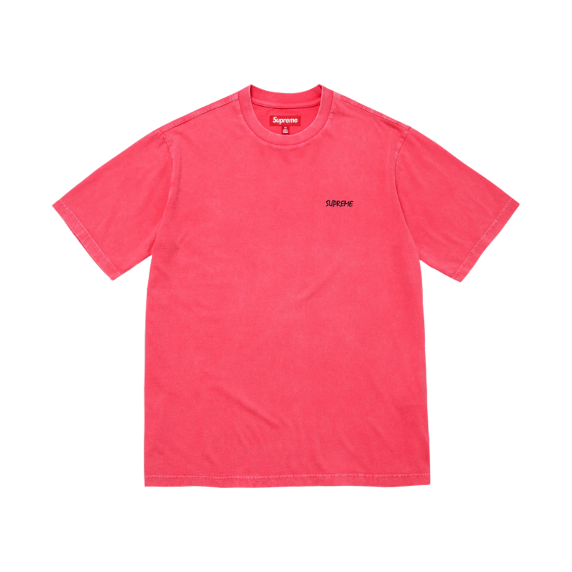 - Supreme Washed S/S Top Watermelon - 25FW