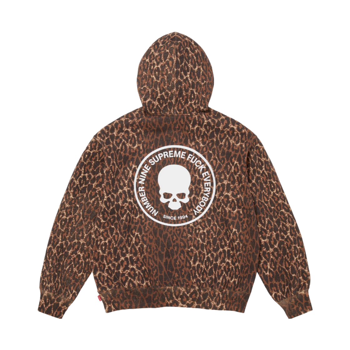 슈프림 x 넘버 나인 후드 스웨트셔츠 레오파드 - 25FW(Supreme x Number (N)ine Hooded Sweatshirt Leopard - 25FW) - 2
