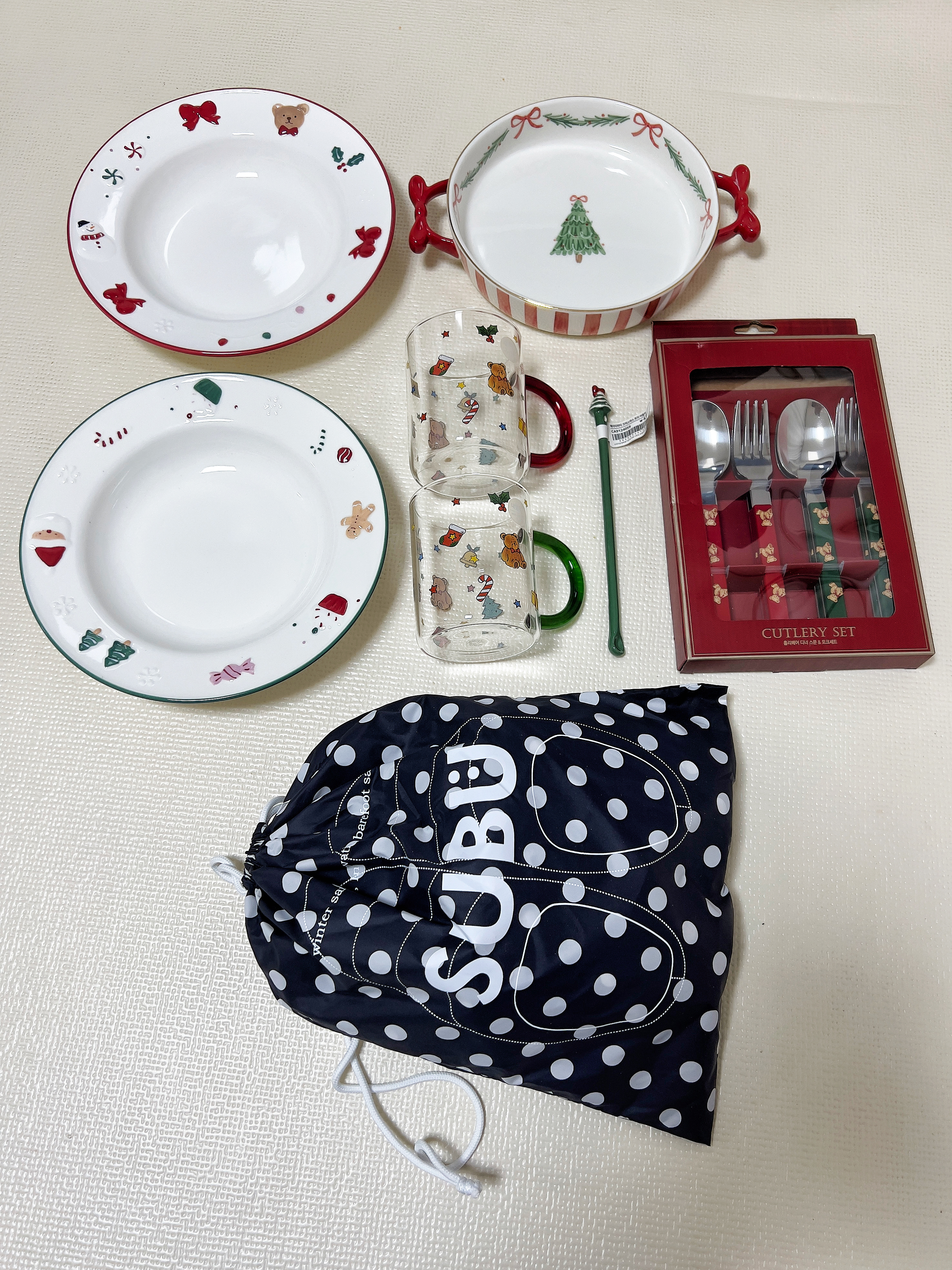 Subu Permanent F-Line Dots 착용 스타일