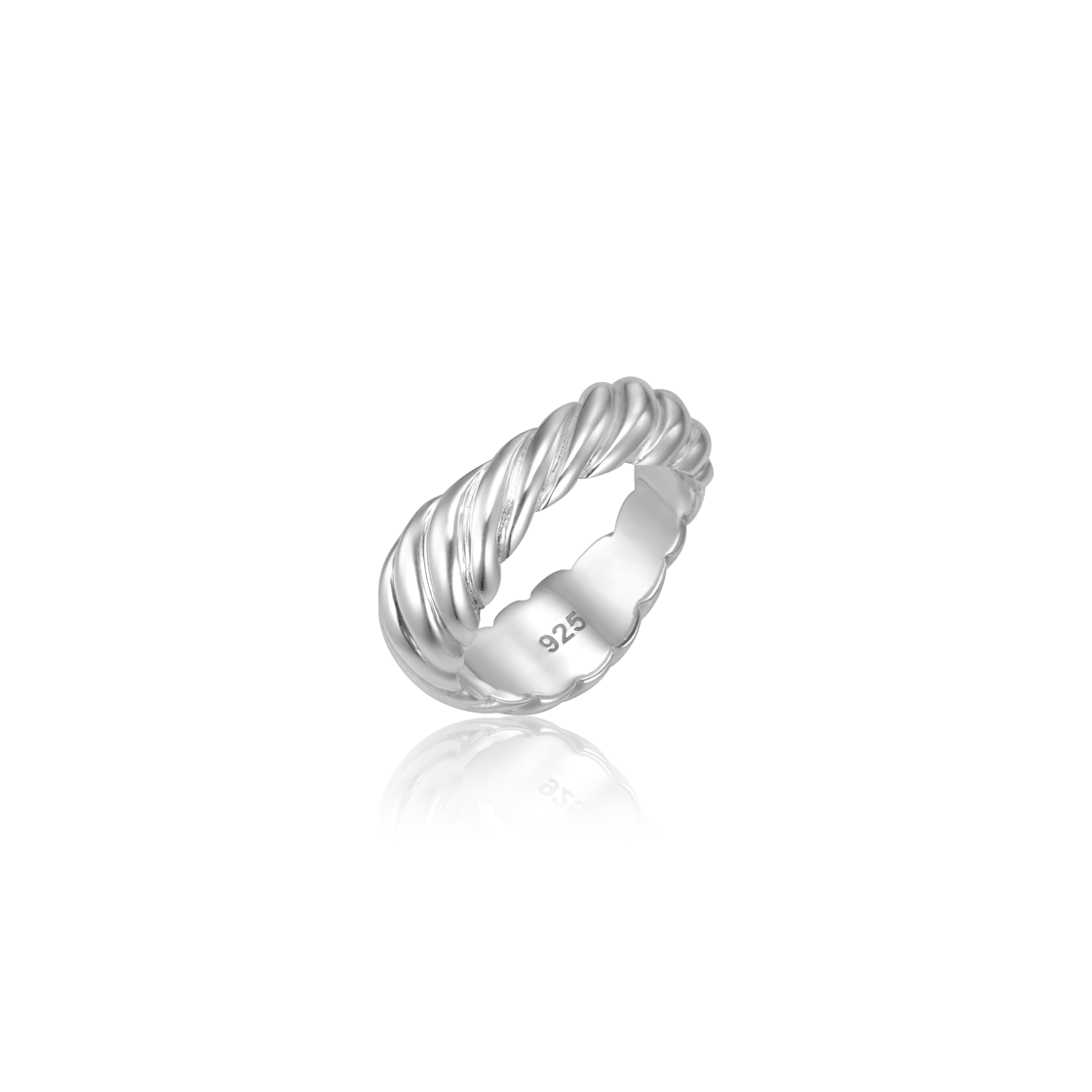 R16141 Byweekend Line Ring Silver