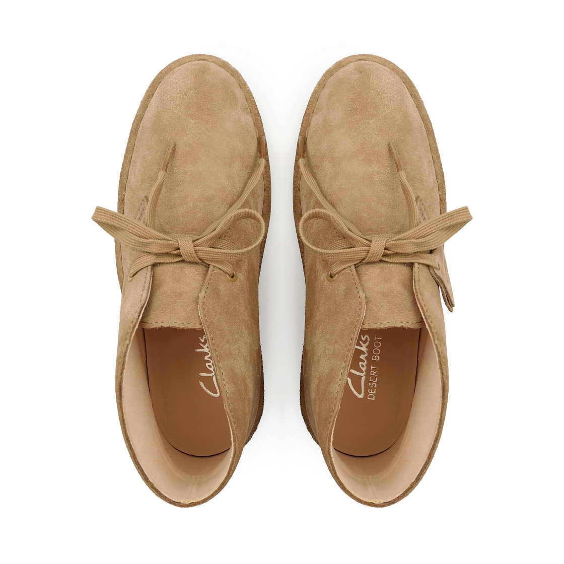 클락스 여성 데저트 부츠 EVO 캐주얼화 브라운(Clarks Women’s Desert Boot EVO Casual Boots Brown) - 4