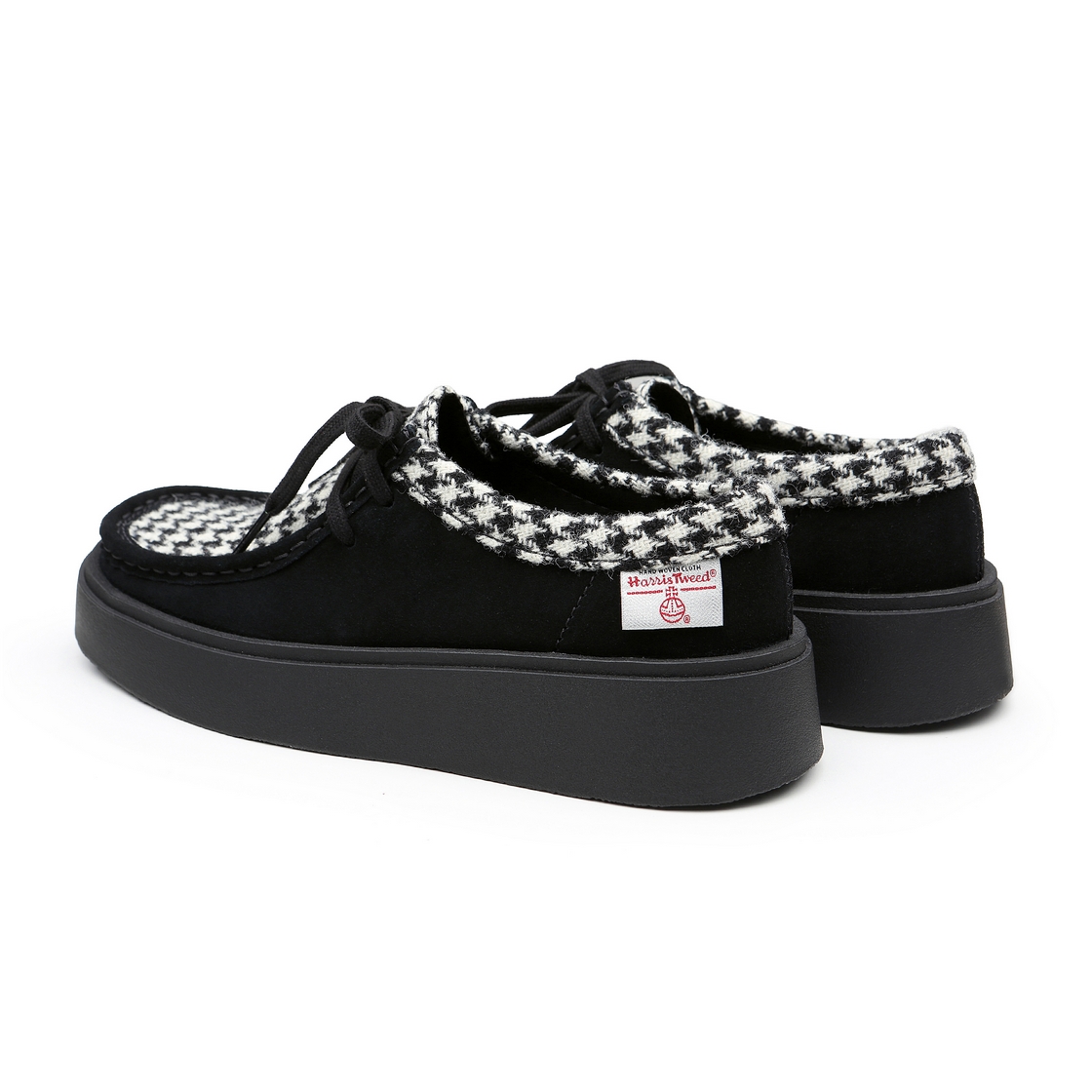 클락스 여성 토르뷰 트위드 캐주얼화 블랙(Clarks Women’s Thorview Tweed Wallabee-Style Casual Shoes Black) - 5