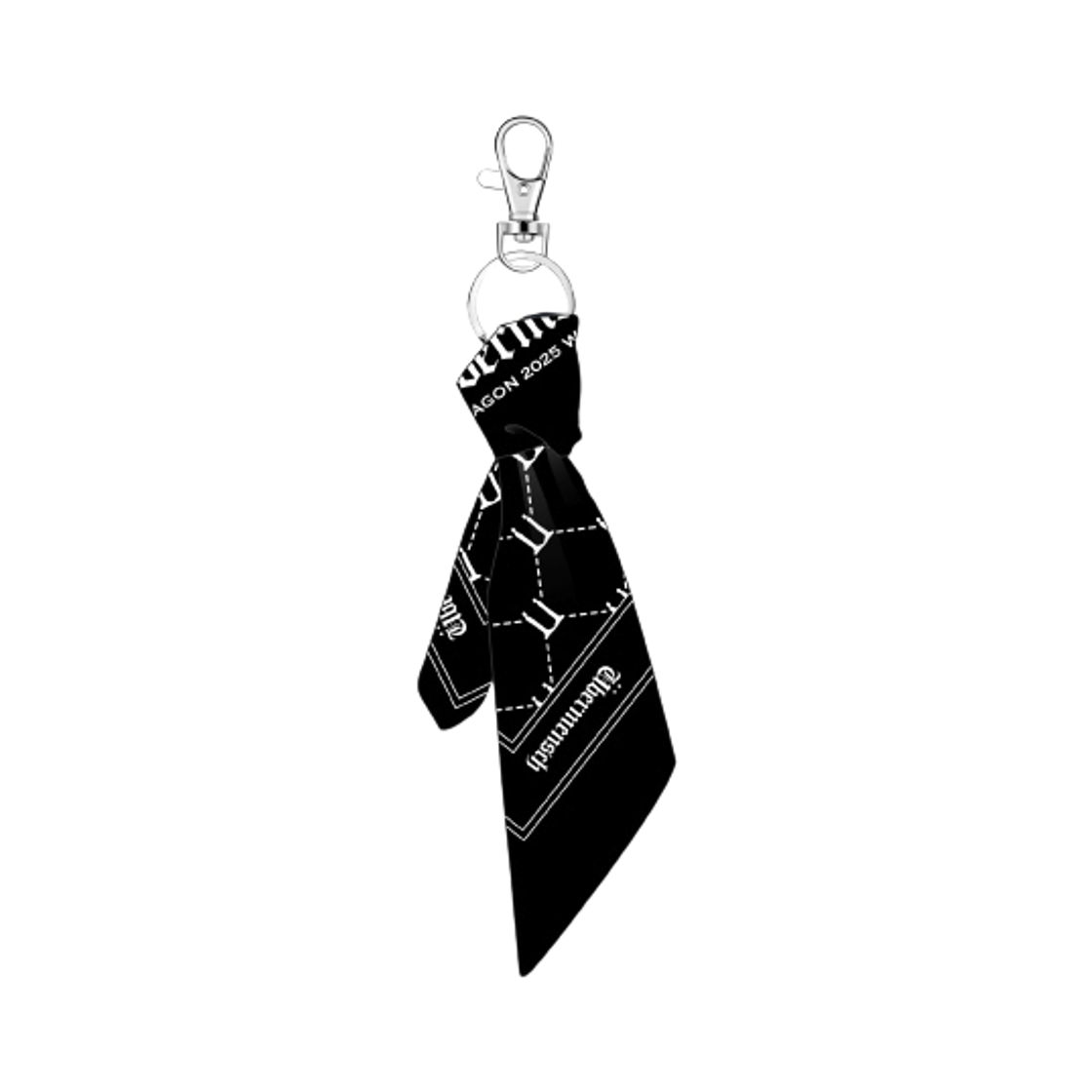 지드래곤 위버멘쉬 패브릭 키링 블랙(G-DRAGON Ubermensch Fabric Keyring Black)