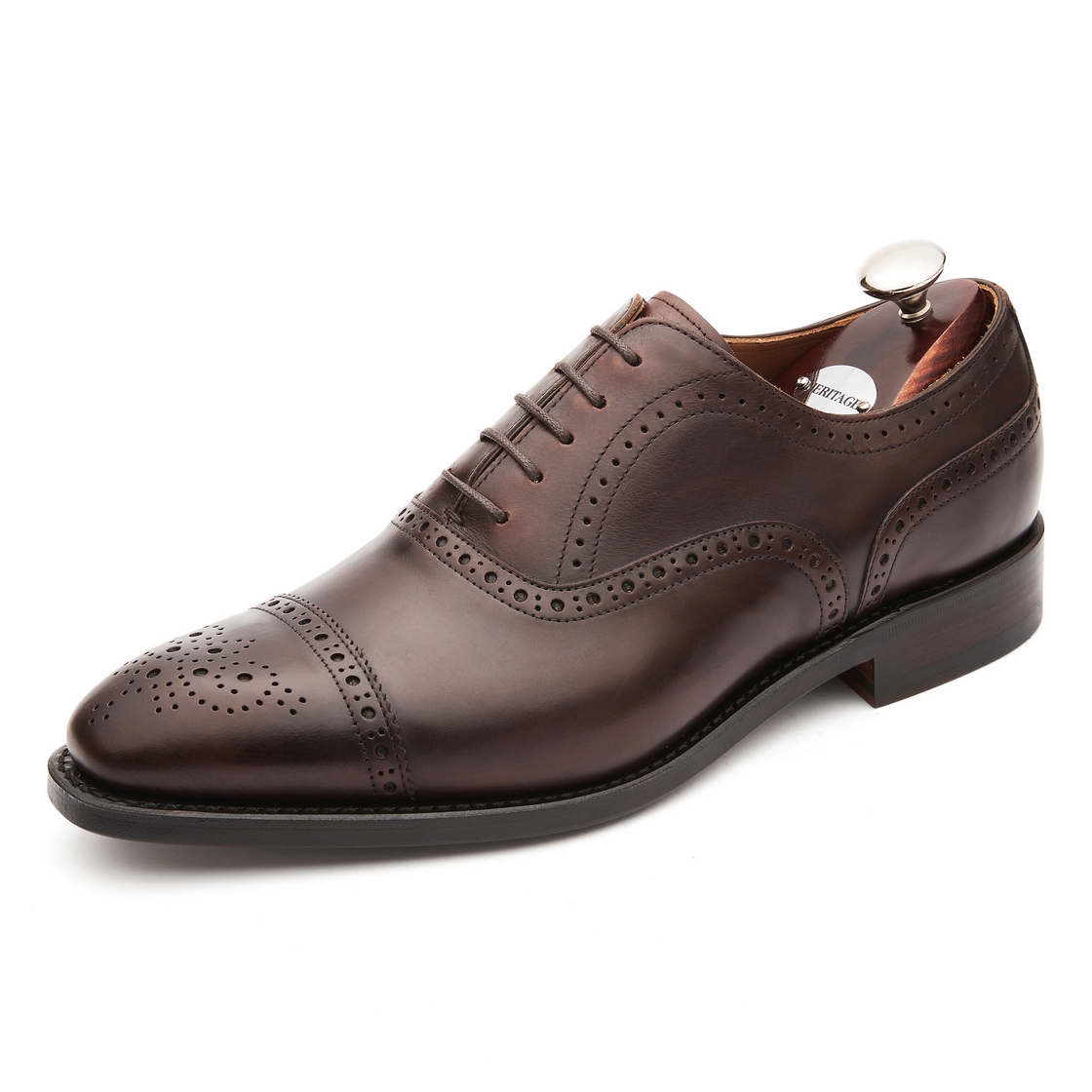 [HERITAGE 7] 헤리티지 리갈 남성 멜버른 세미브로그 브라운([HERITAGE 7] Heritage Regal Men’s Melbourne Semi-Brogue Oxford Brown) - 3