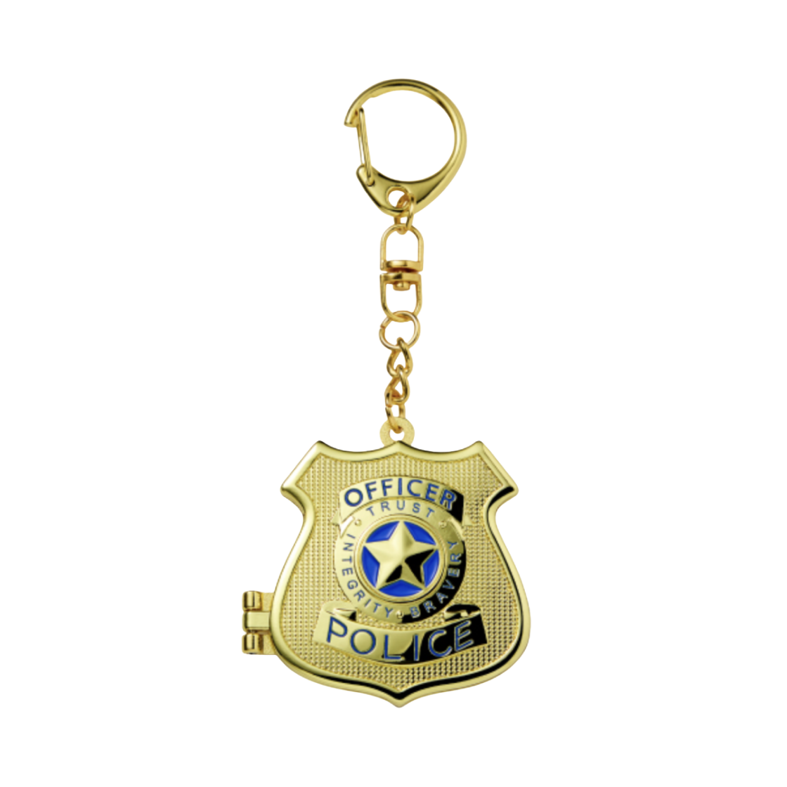 CGV x 주토피아 2 닉 경찰 뱃지 키링(CGV x Zootopia 2 Nick Police Badge Keyring) - 2