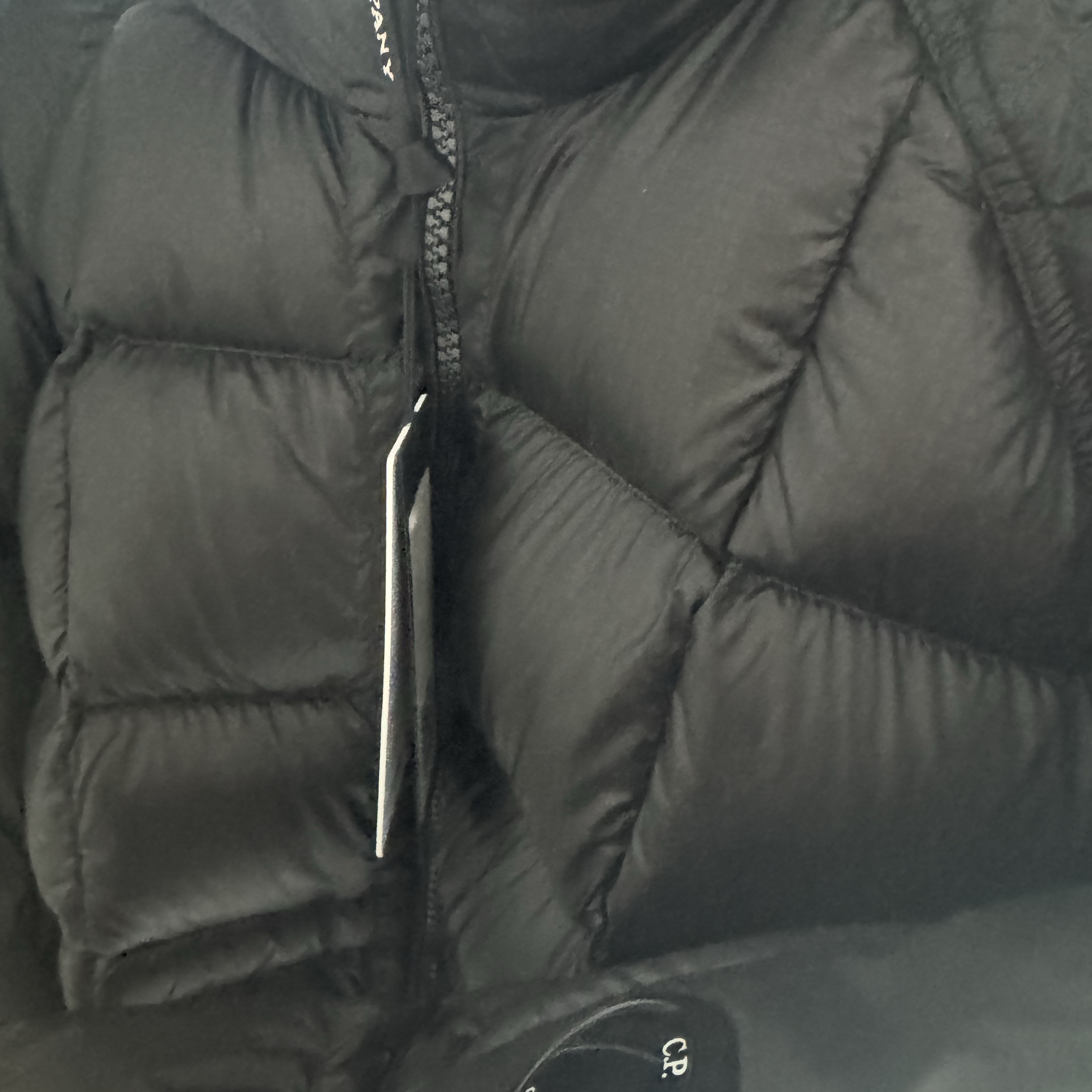 C.P. Company D.D. Shell Hooded Down Jacket Black - 25FW 착용 스타일