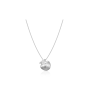 Byweekend Line Pot Necklace Silver