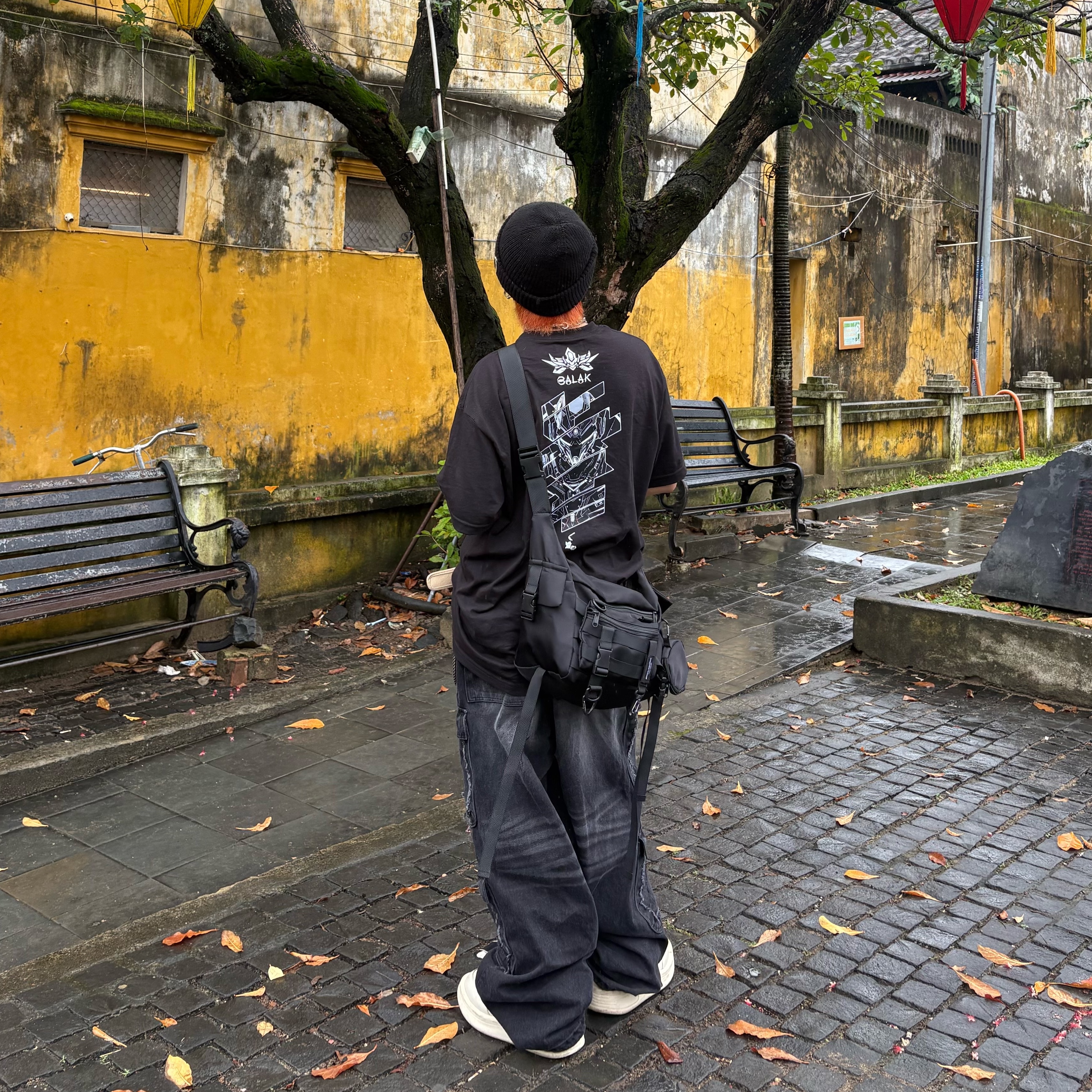Converse x Drkshdw Turbowpn Pelican 착용 스타일 - 1