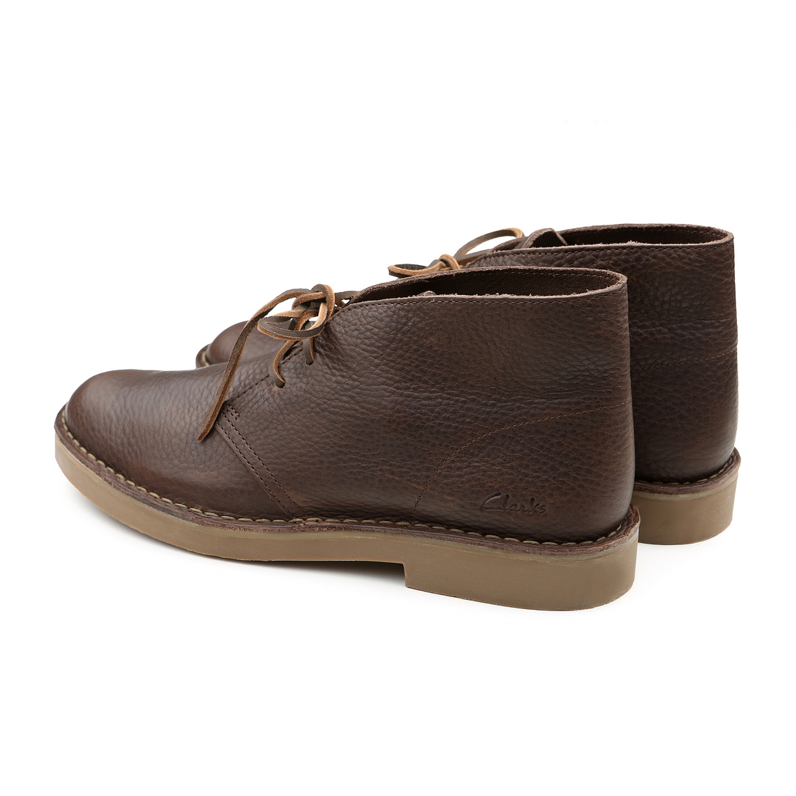 클락스 남성 데저트 부츠 EVO 캐주얼화 브라운(Clarks Men’s Desert Boot EVO Casual Boots Brown) - 5