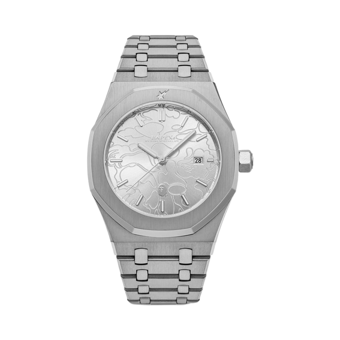 베이프 타입 9 베이펙스 #1 실버(BAPE Type 9 Bapex #1 Silver)