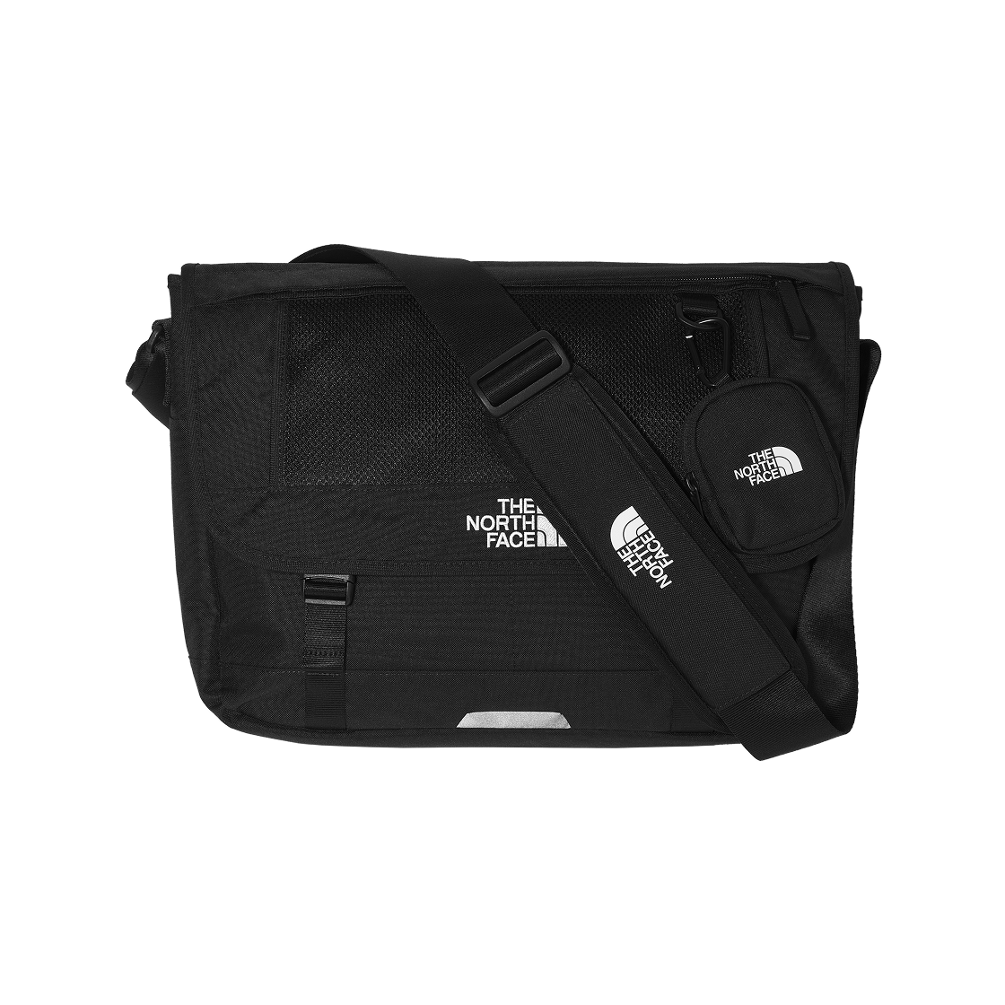 NN2PR00J The North Face White Label Super Messenger Bag Large Black