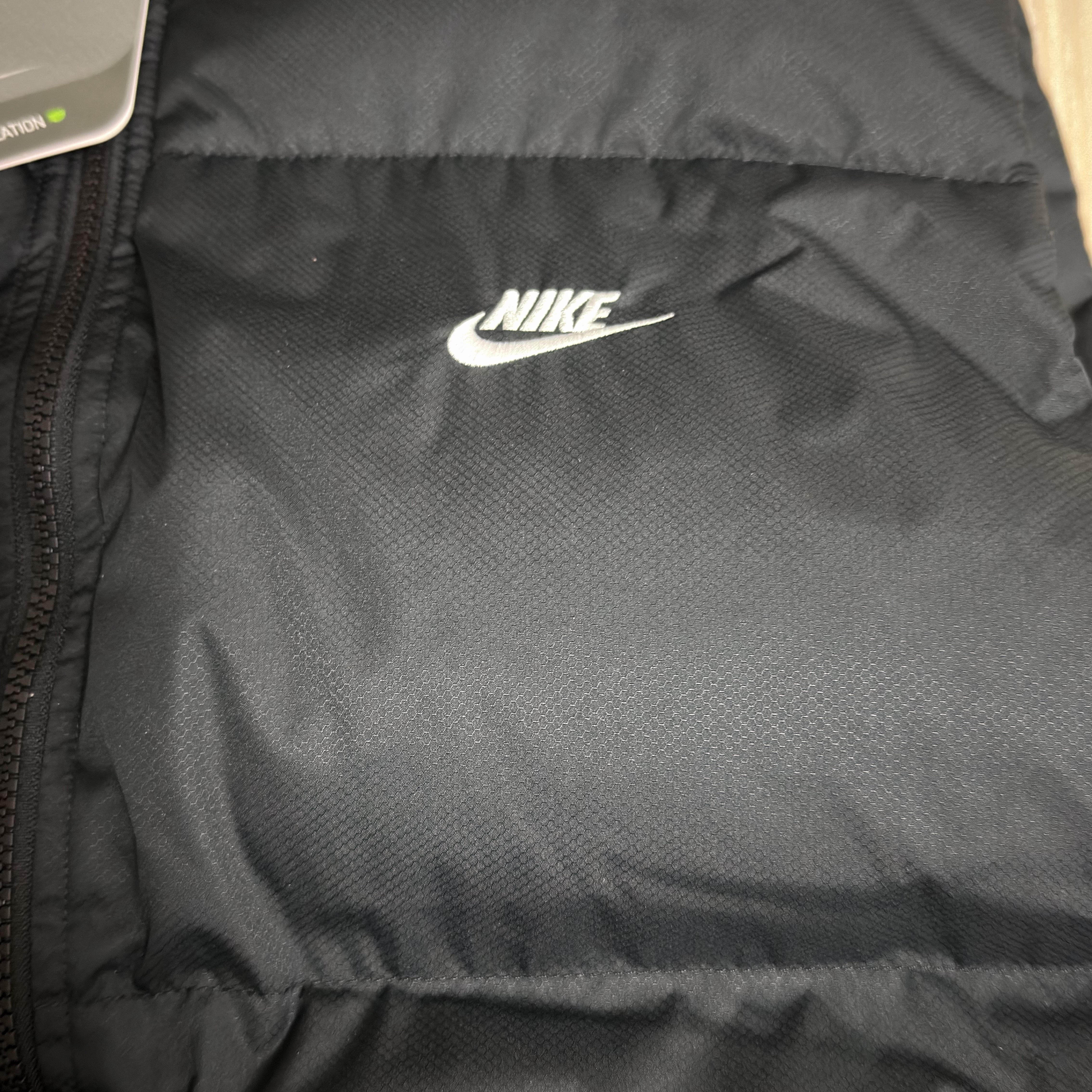 Nike NSW Club Primaloft Water-Repellent Puffer Vest Black - Asia 착용 스타일 - 2