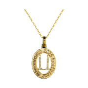 G-DRAGON Ubermensch Necklace Cubic Zirconia Ver Copper