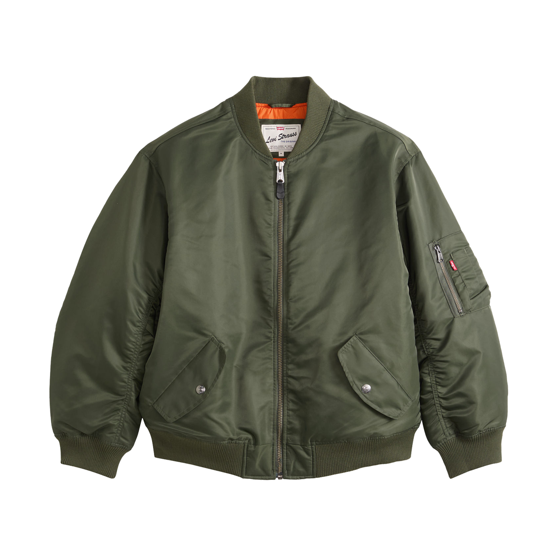 005AL-0001 Levi's MA-1 Bomber Jacket Khaki