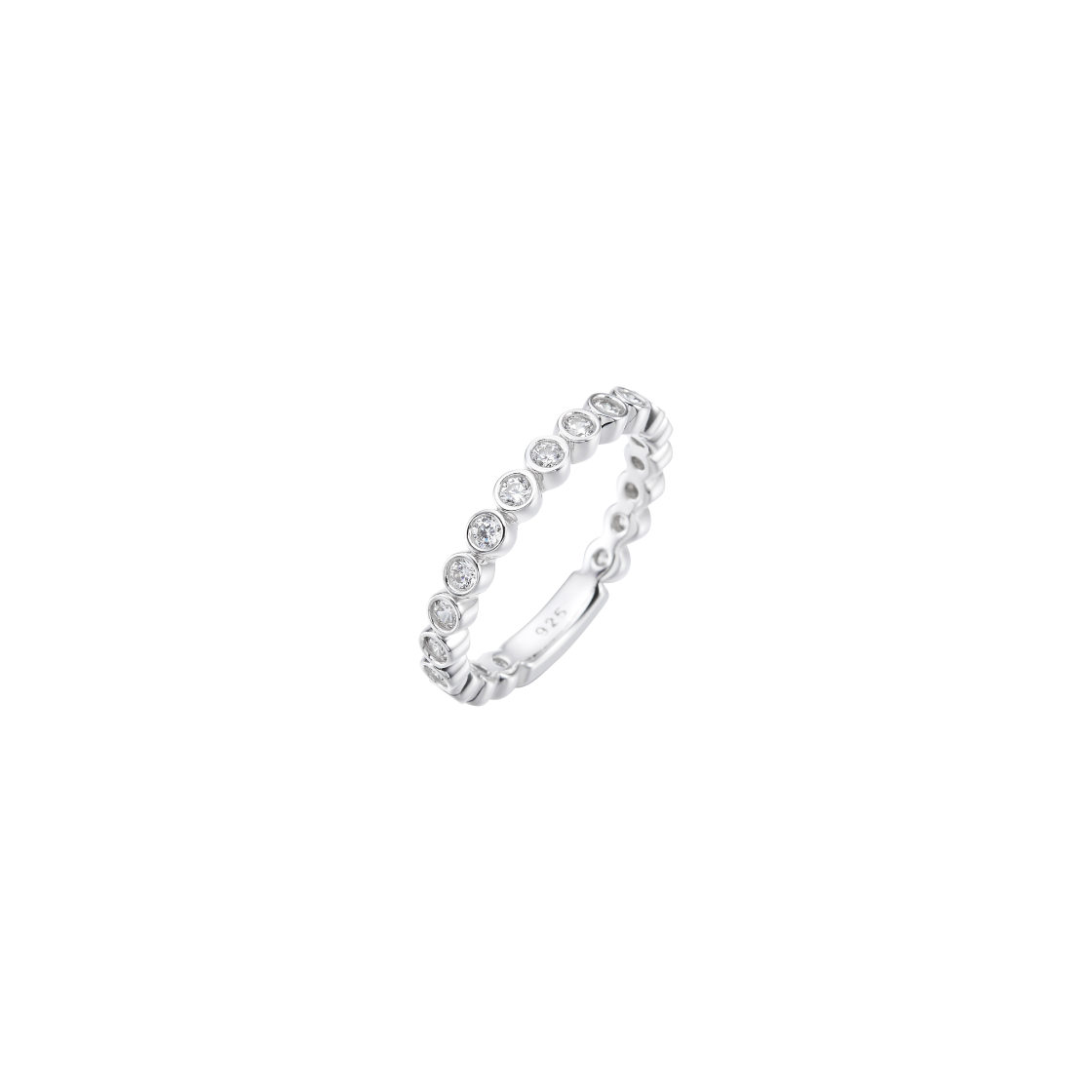 넘버링 #3602 스몰 베젤 세트 링 실버(NUMBERING #3602 Small Bezel Set Ring Silver)