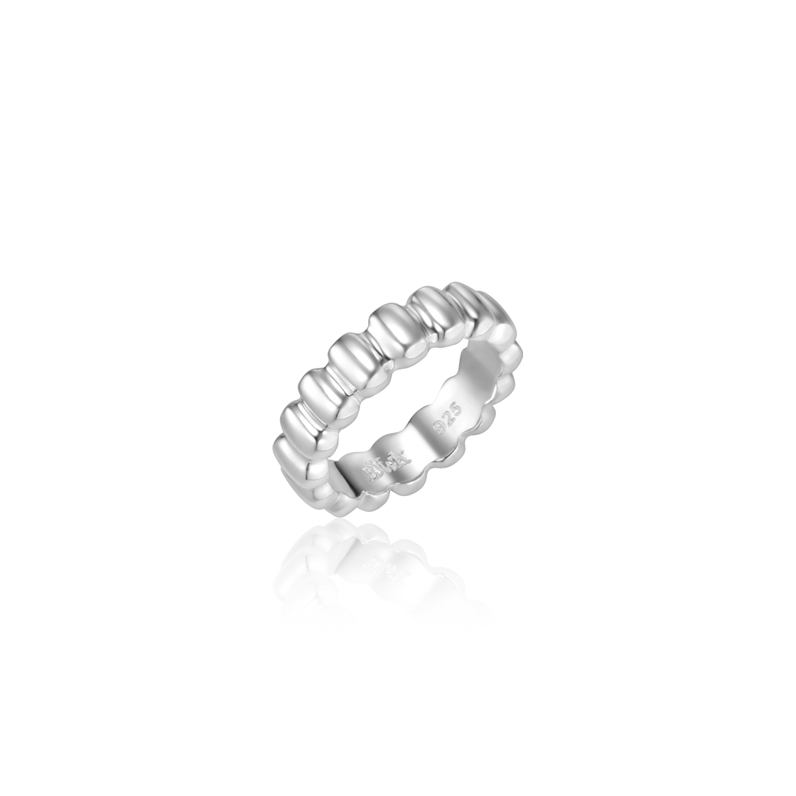 R07411 Byweekend Trame Ring Silver