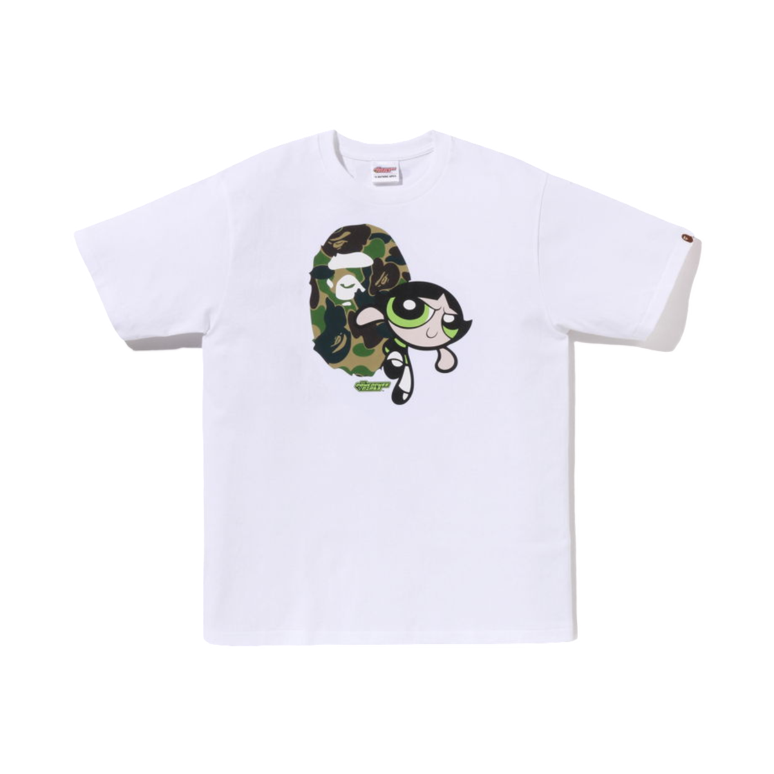 - BAPE x The Powerpuff Girls Buttercup T-Shirt White