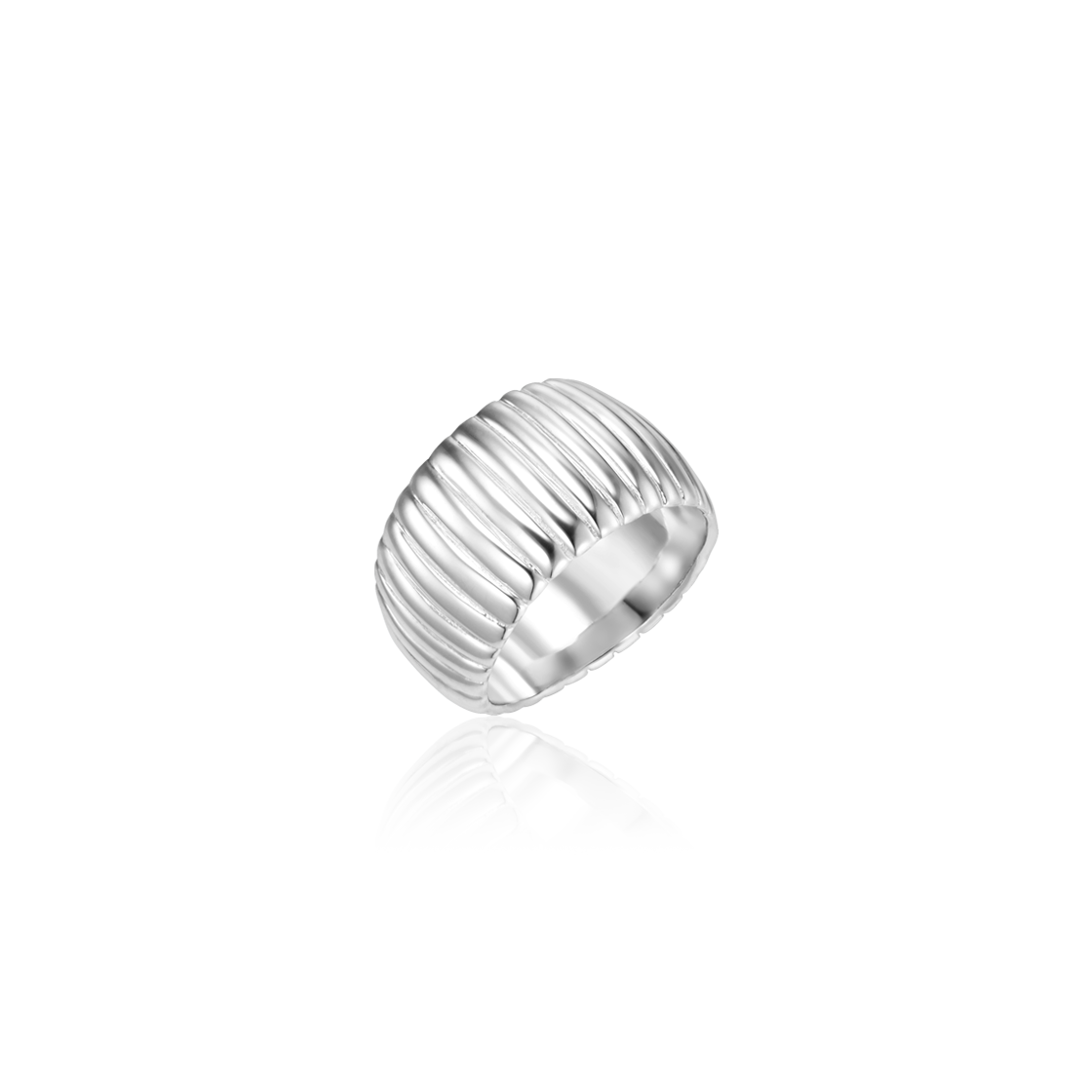 R07511 Byweekend Arc Ring Silver