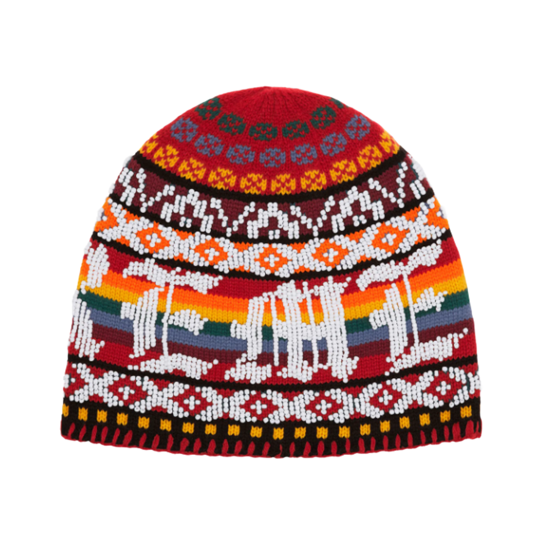 슈프림 비디드 비니 레드 - 25FW(Supreme Beaded Beanie Red - 25FW) - 2