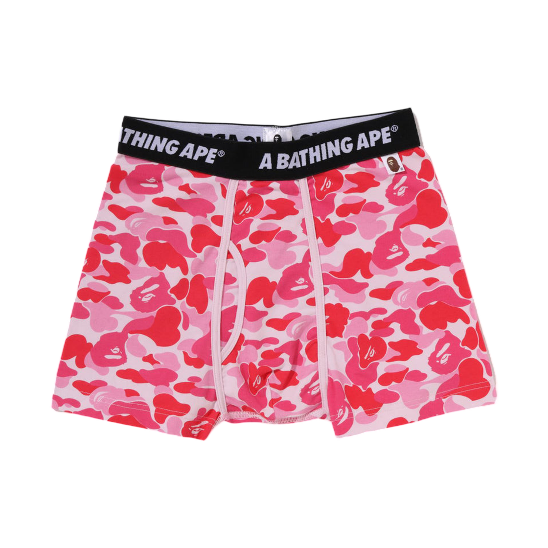 - BAPE ABC Camo Trunks Underwear Pink