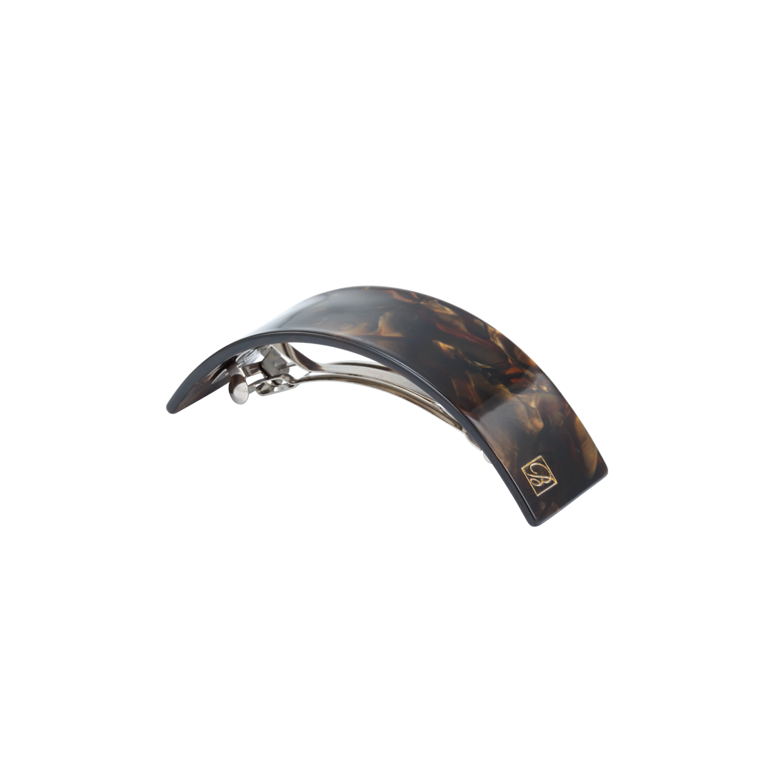 10042920001 Byweekend Thea Frame Hair Pin Truffle Brown