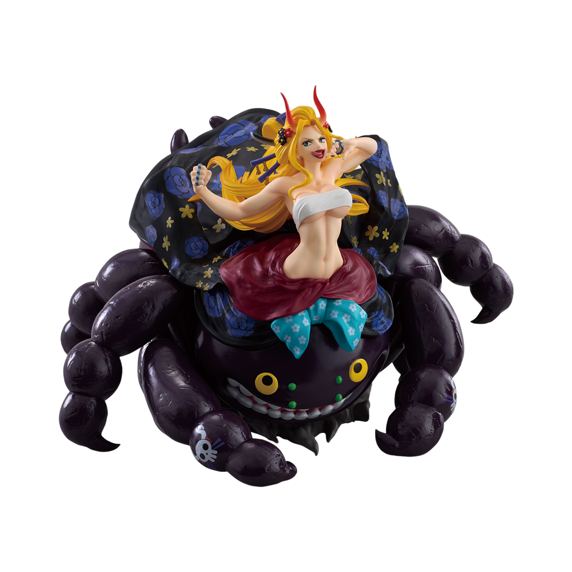 - Bandai Ichiban Kuji One Piece EX Those Who Possess the Devil Vol.3 D Prize Black Maria Tamashii Goshi Statue