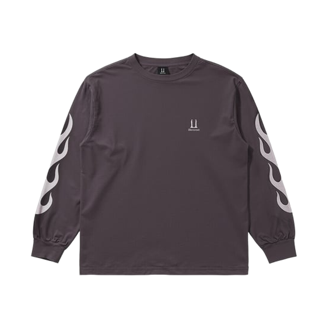 - G-DRAGON Ubermensch Long Sleeved T-Shirts Charcoal