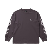 G-DRAGON Ubermensch Long Sleeved T-Shirts Charcoal