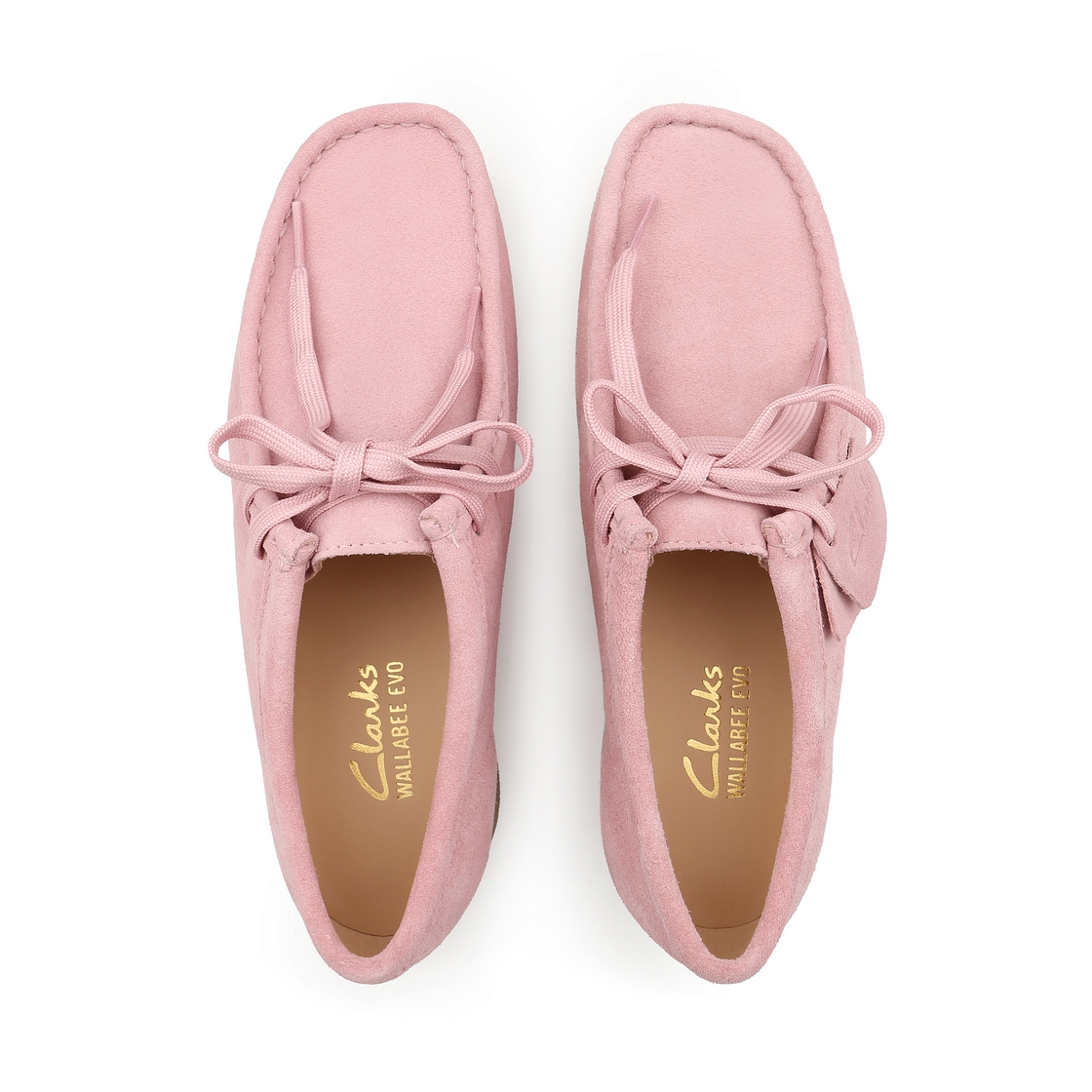 클락스 여성 왈라비 EVO 캐주얼화 핑크(Clarks Women’s Wallabee EVO Casual Shoes Pink) - 4