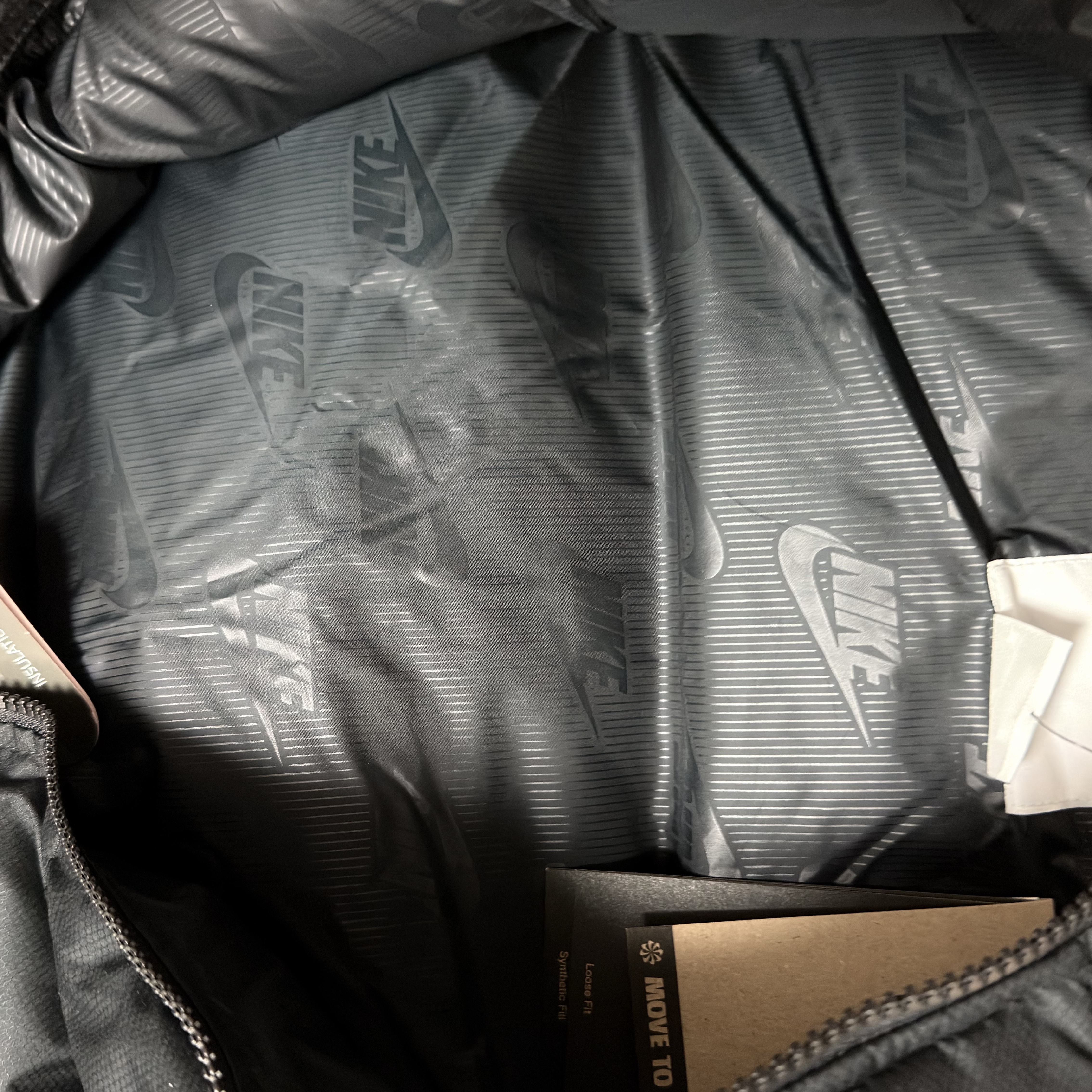 Nike NSW Club Primaloft Water-Repellent Puffer Vest Black - Asia 착용 스타일 - 3