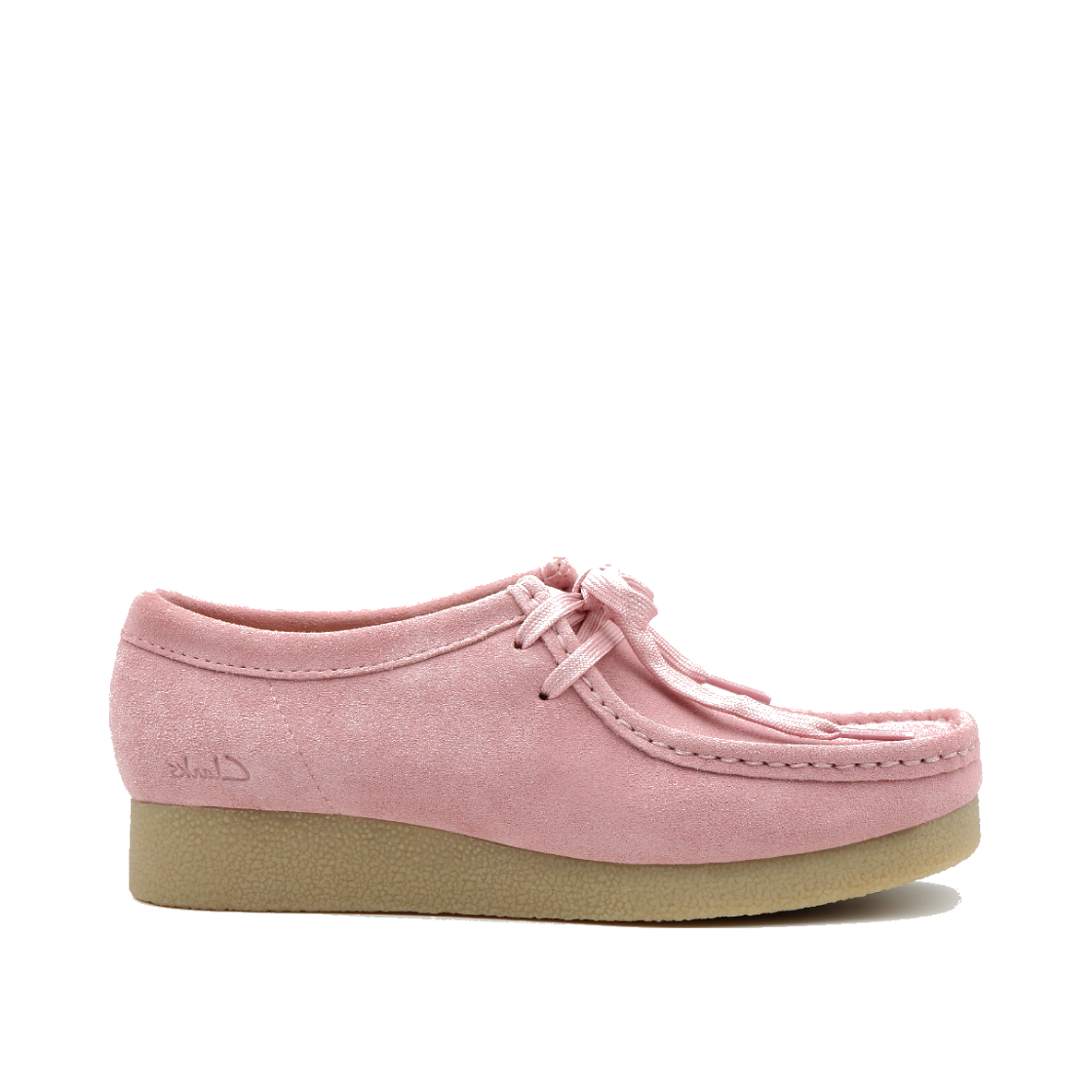 클락스 여성 왈라비 EVO 캐주얼화 핑크