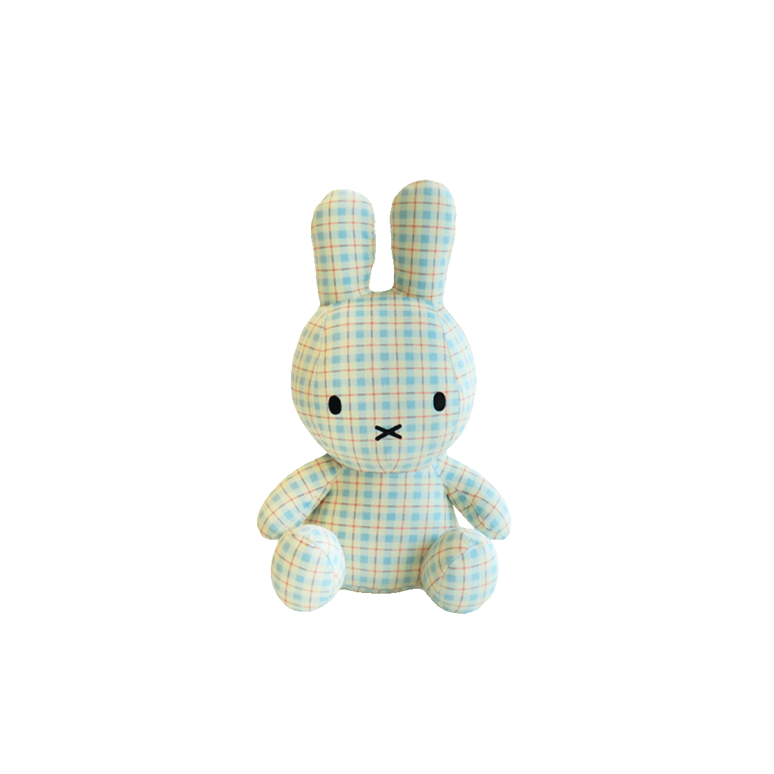 매니어리틀 미피 크림체크 인형(Many a Little MIFFY plush toy Cream check)