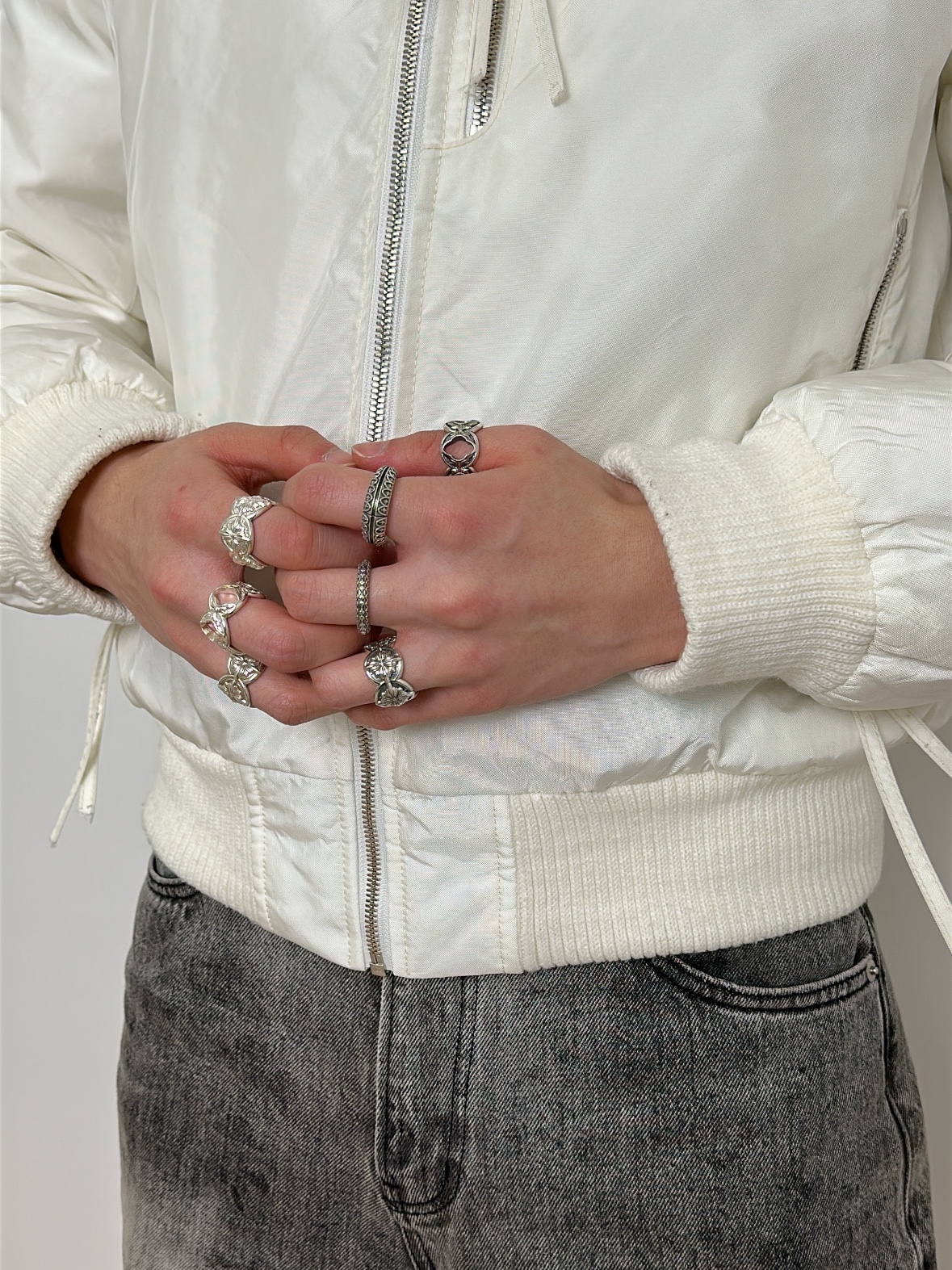 REPINER Legante Ring, REPINER Onette Ring 착용 스타일