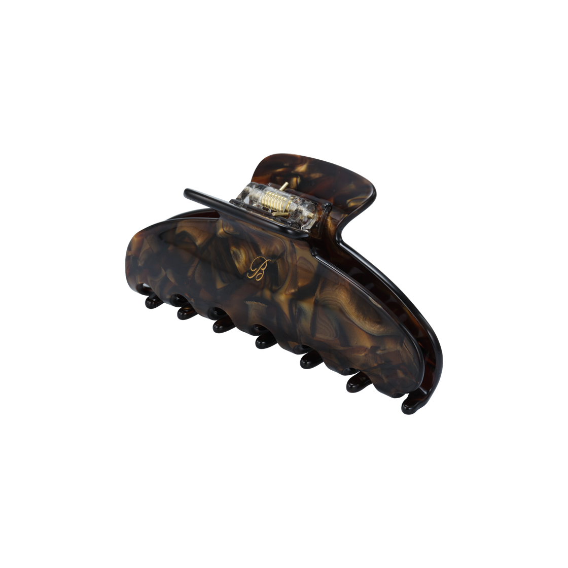 10043020001 Byweekend Thea Hair Clip Truffle Brown