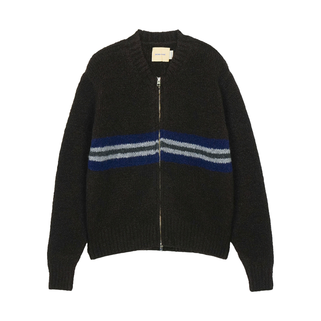 VJ9006-BROWN [20% 쿠폰] (W) Paloma Wool Penalti Zip Knitted Cardigan Brown