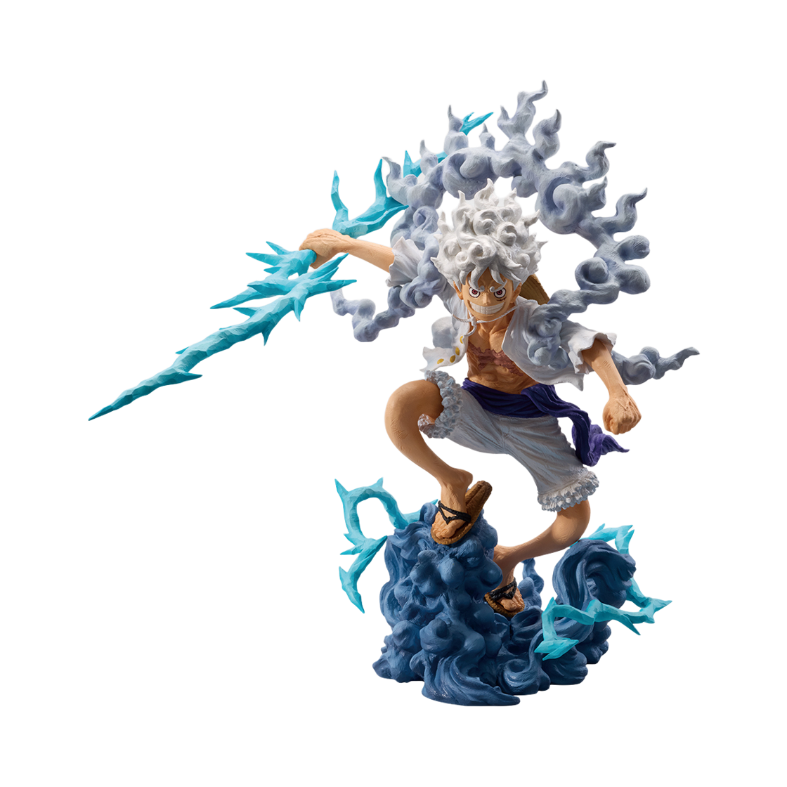 반다이 제일복권 원피스 EX 악마를 가진 자들 Vol.3 A상 몽키 D. 루피 기어 5 스피리추얼 마스터 스태츄(Bandai Ichiban Kuji One Piece EX Those Who Possess the Devil Vol.3 A Prize Monkey D. Luffy Gear 5 Spiritual Master Statue)