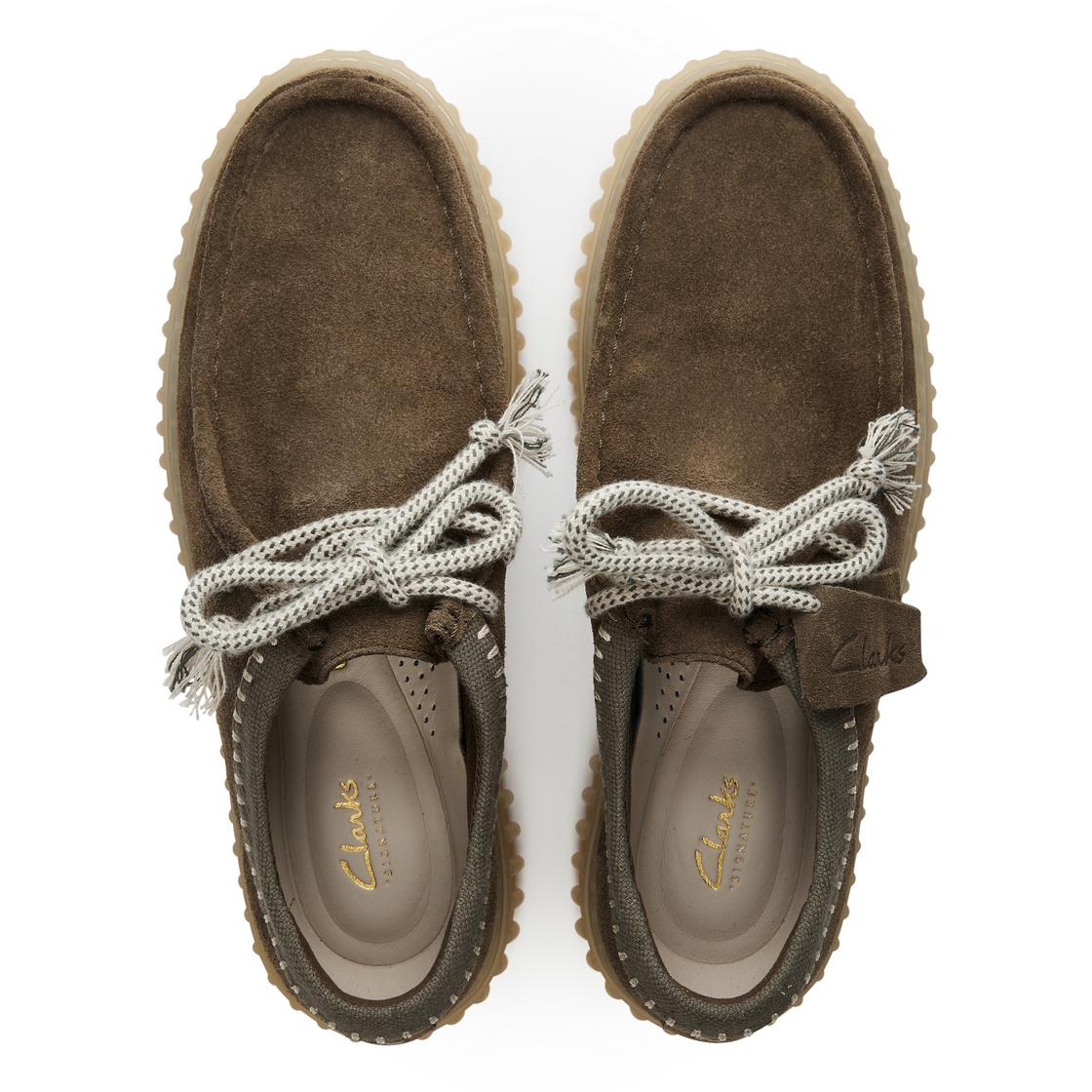 클락스 남성 토르힐 로 캐주얼화 카키(Clarks Men’s Torhill Lo Casual Shoes Khaki) - 4