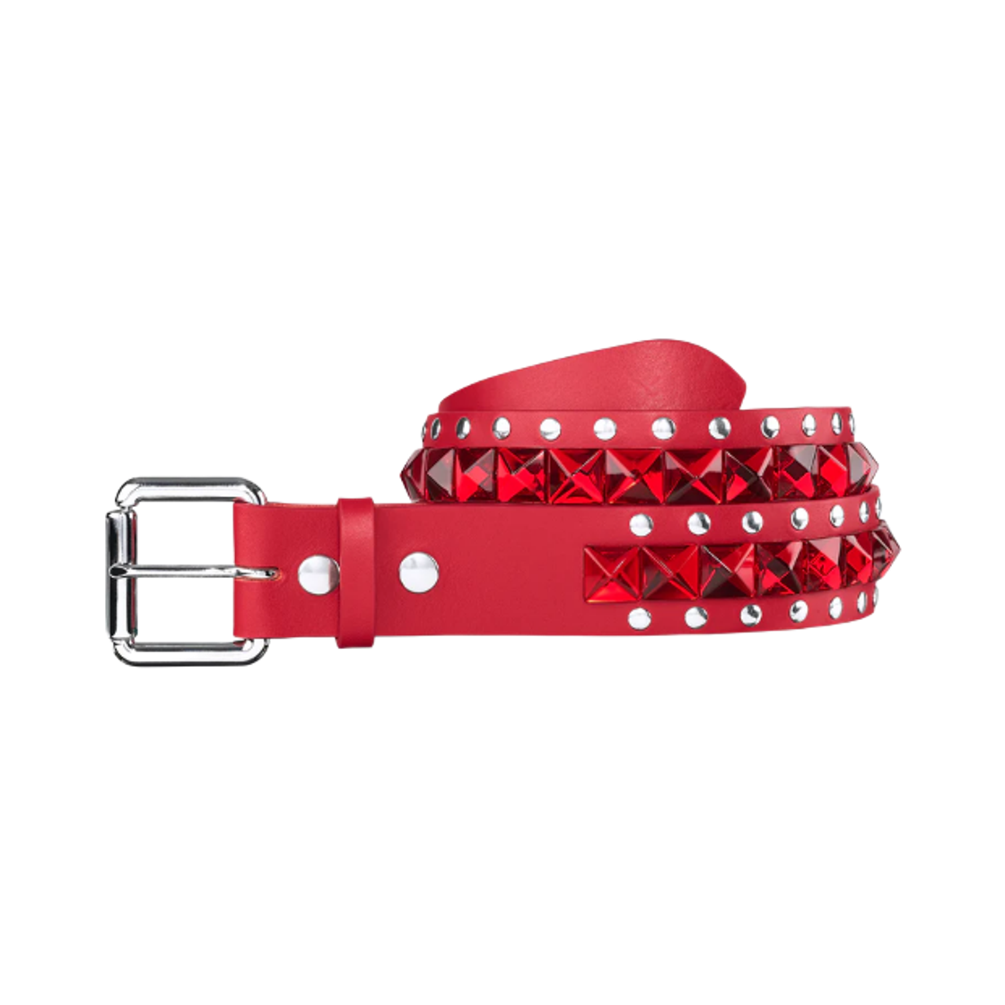- Supreme x Number (N)ine Studded Belt Red - 25FW