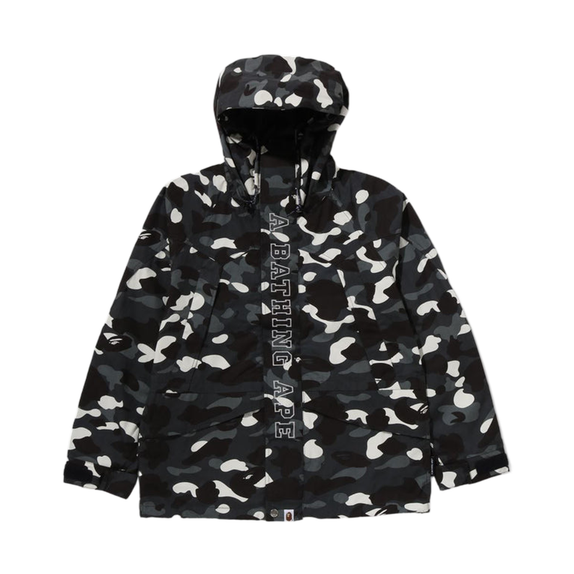 베이프 시티 카모 스노우보드 자켓 블랙(BAPE City Camo Snowboard Jacket Black)